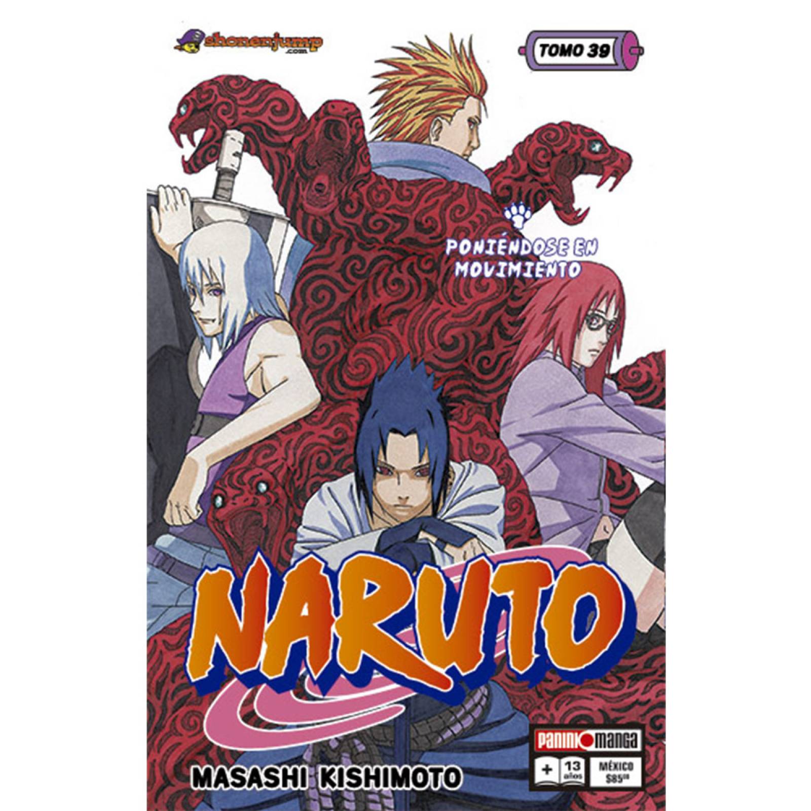 Panini Manga Naruto Masashi Kishimoto