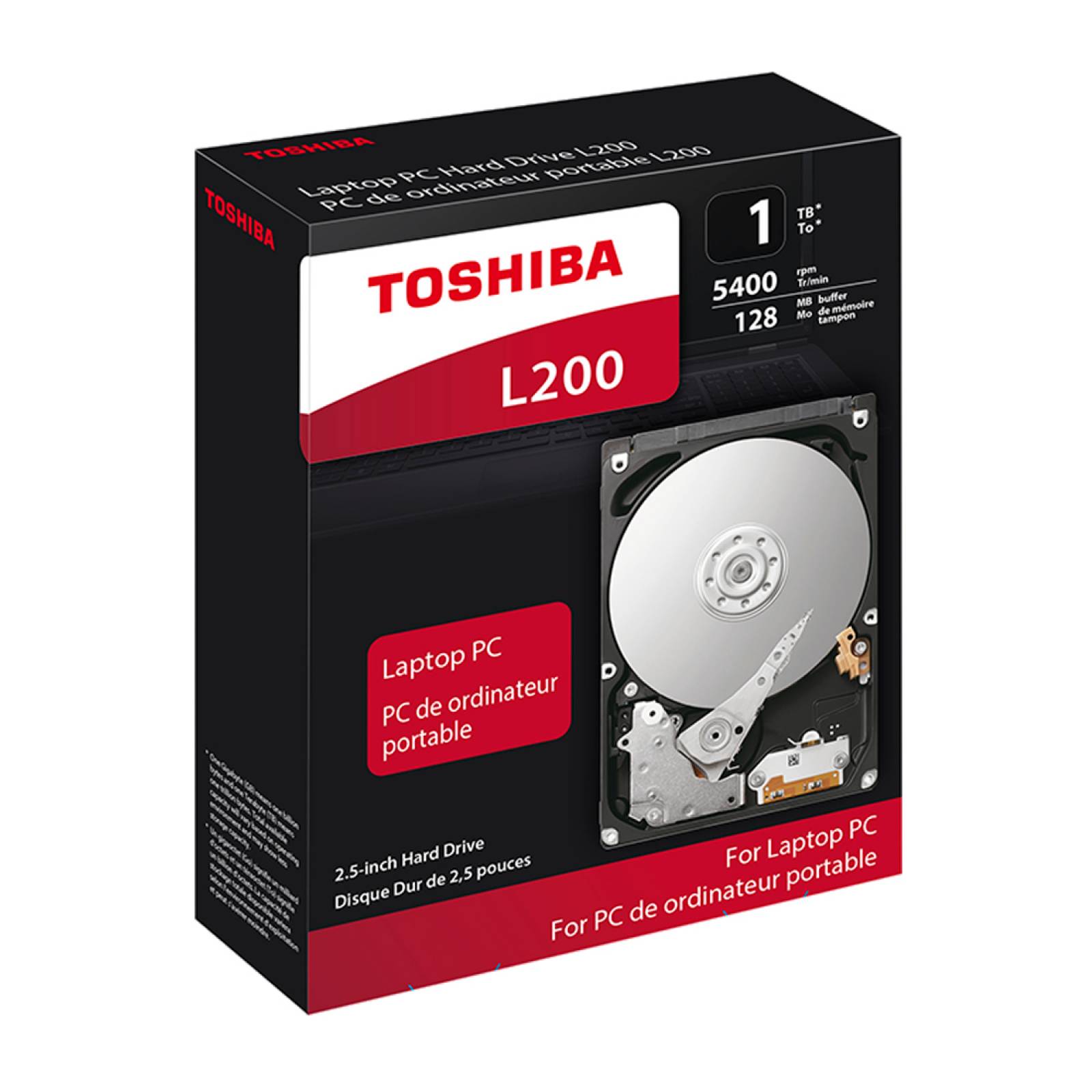 Unidad Disco Duro Interno 1TB L200 Toshiba