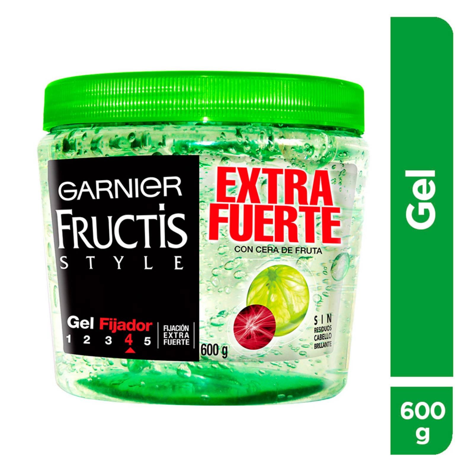 Tarro Gel Fortificante Máxima Fijación 600g Fructis Garnier