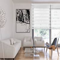 Persiana Enrollable Sheer Elegance 140X250Cm Instala Fácil
