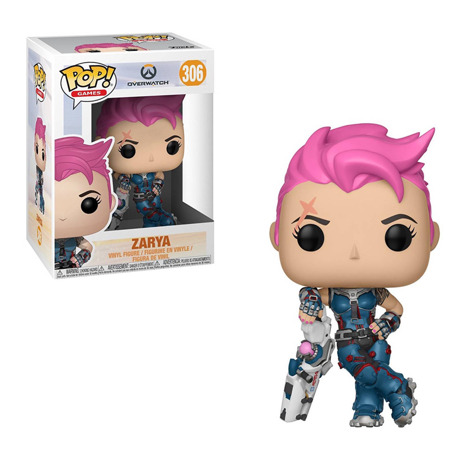 Figura Coleccionable Pop Games Overwatch Zarya Funko