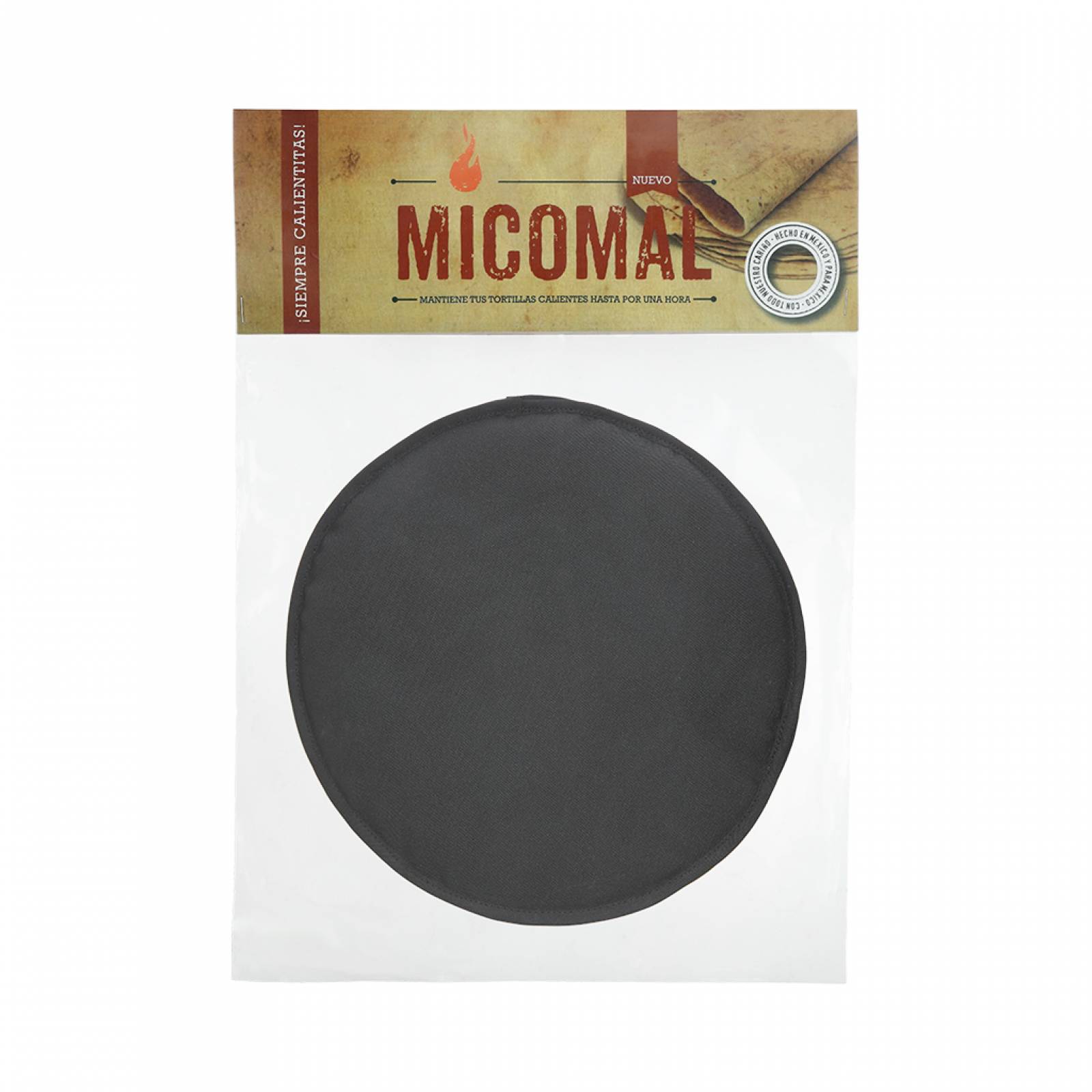 Tortillero Térmico Tela Mi Comal Negro Liso