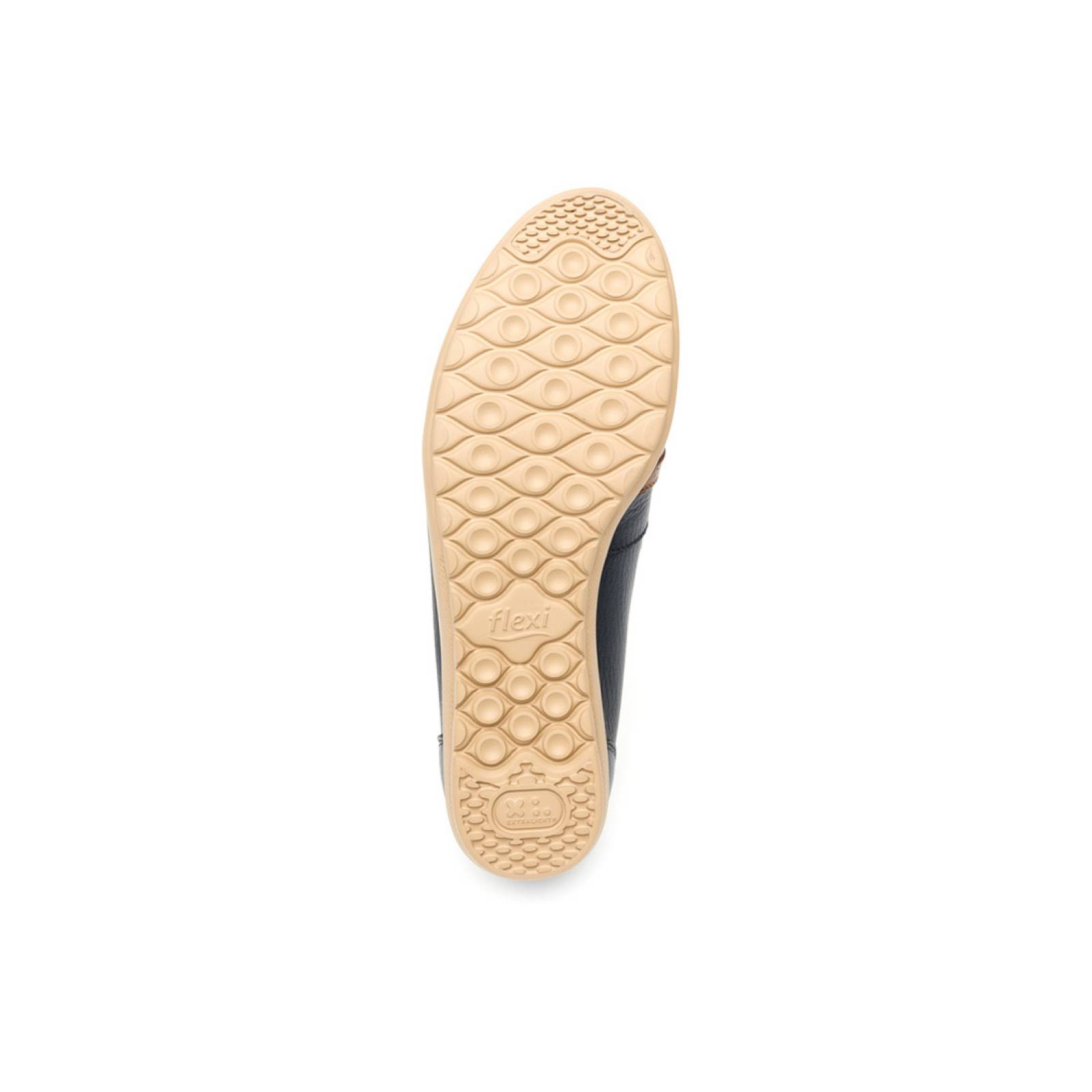Zapato Casual Flexi Kerry Dama Mujer Cómodo Azul Rudos