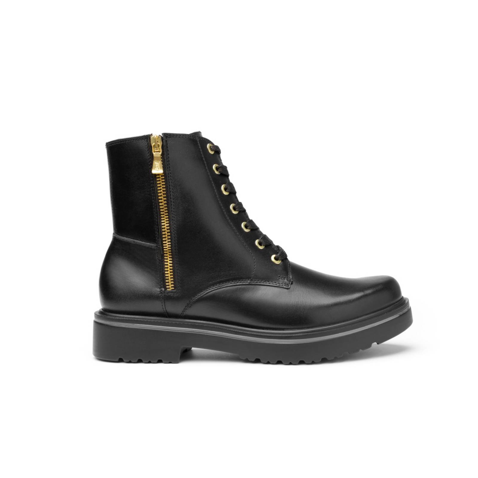 Bota Casual Flexi Gea Dama Mujer Moderna Comoda Negro Rudos