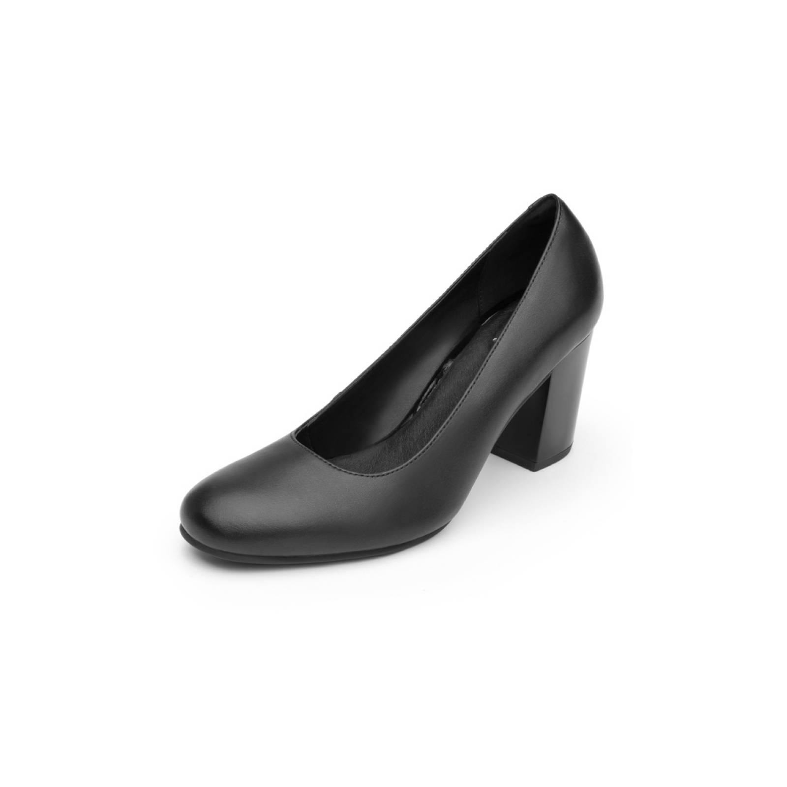 Zapato Flexi Arya Dama Mujer Semivestir Cómodo Negro Rudos