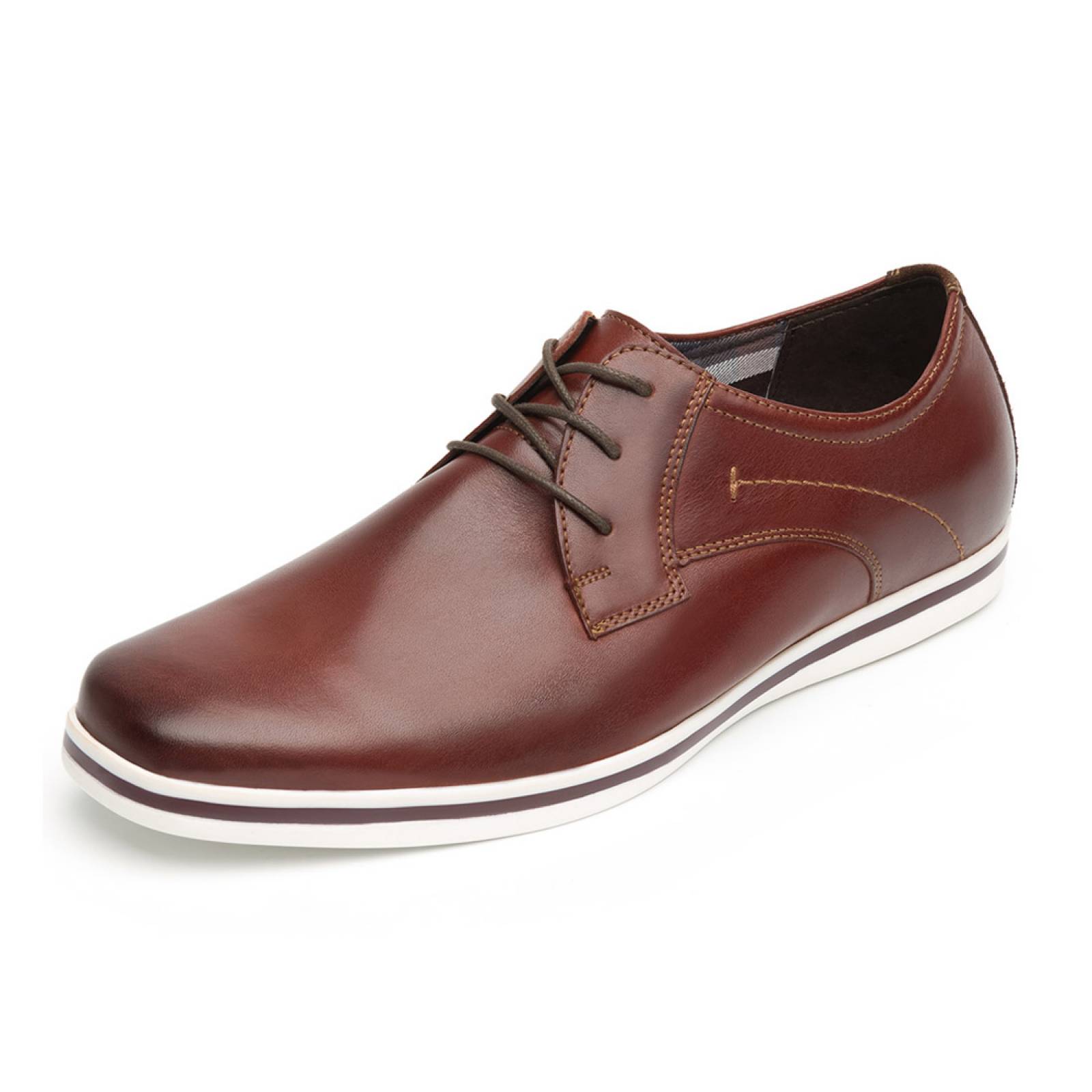 Zapato Flexi Casual Hombre Caballero Cómodo Cali Nogal