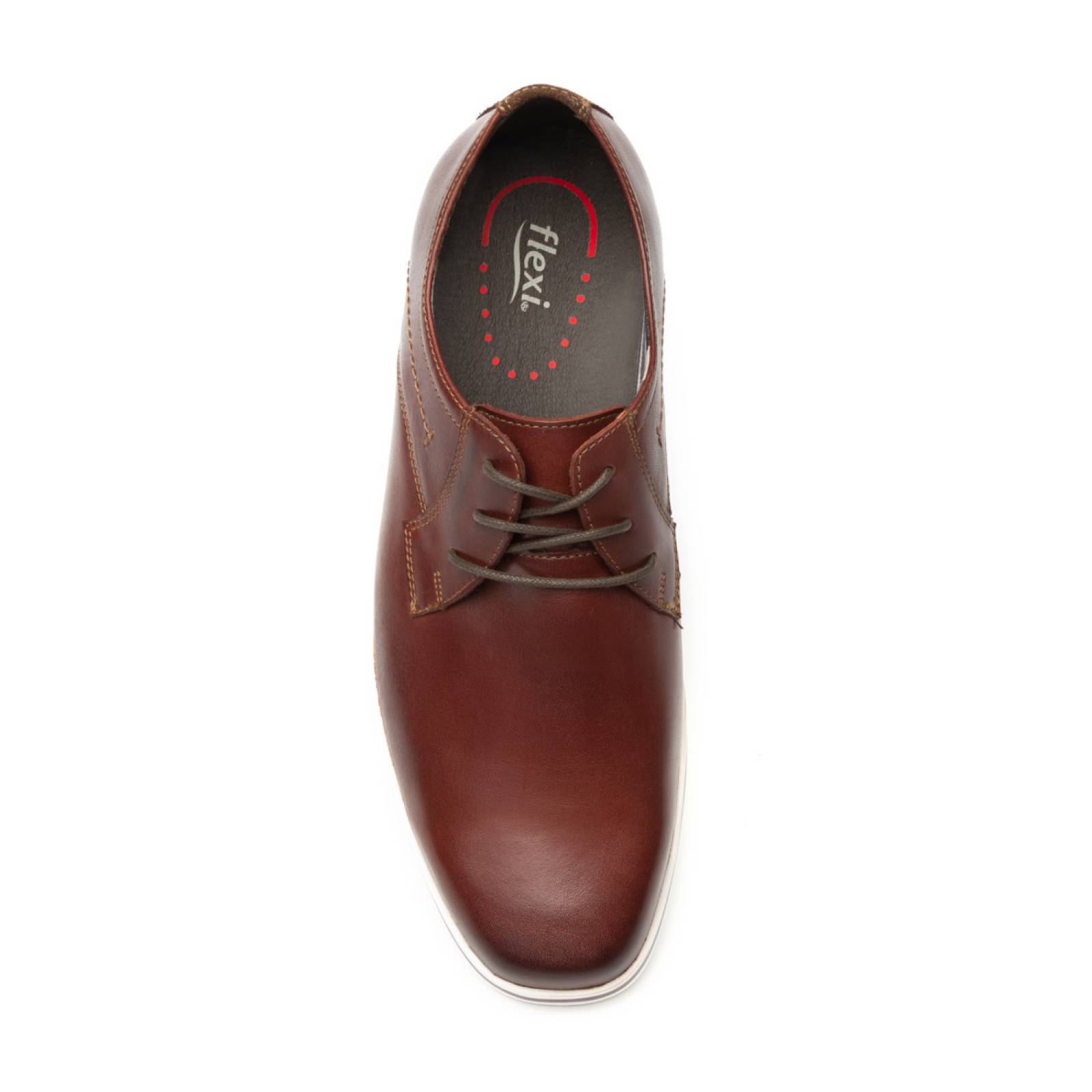 Zapato Flexi Casual Hombre Caballero Cómodo Cali Nogal