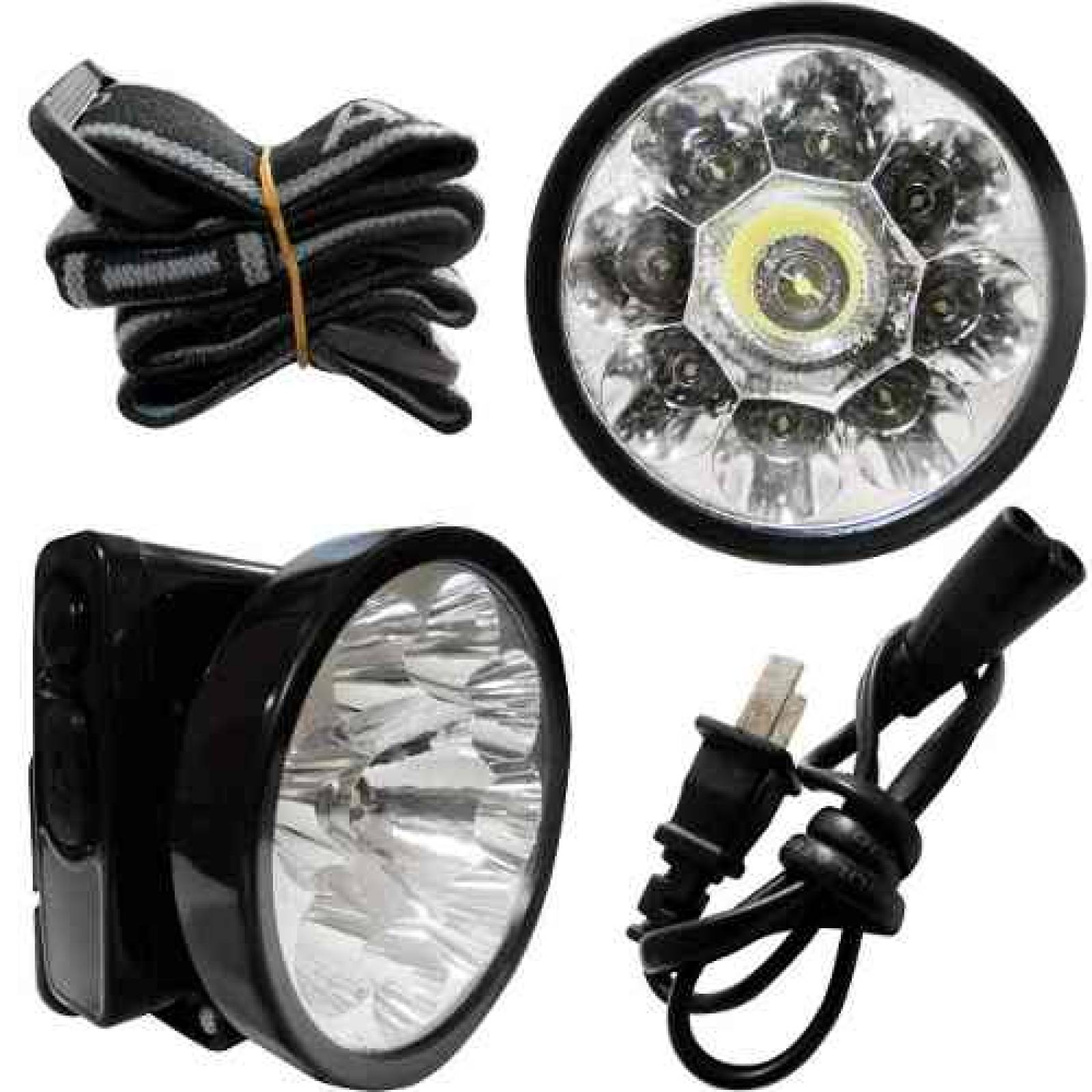 Linterna Cabeza Tipo Minero AD-796 12 Leds Adir