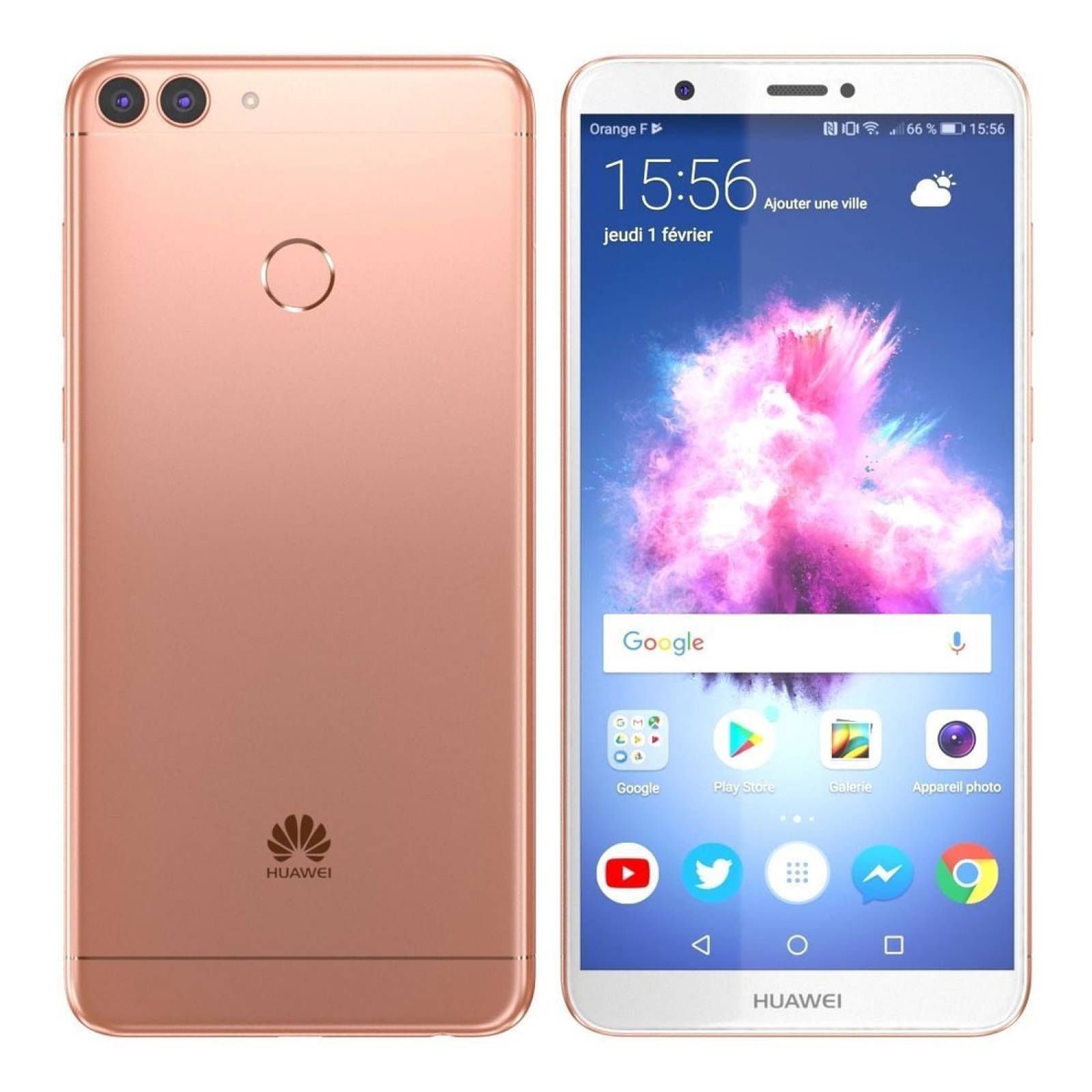 Celular Huawei P Smart FigLx3 32 GB 5.65pulg Oro/Rosa