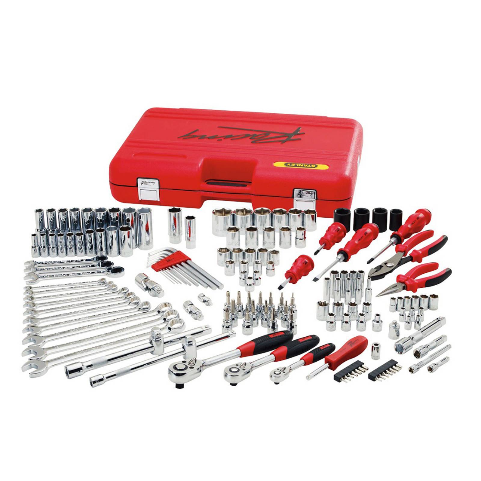 Juego de 150 Herramientas Mecanicas Racing Stanley