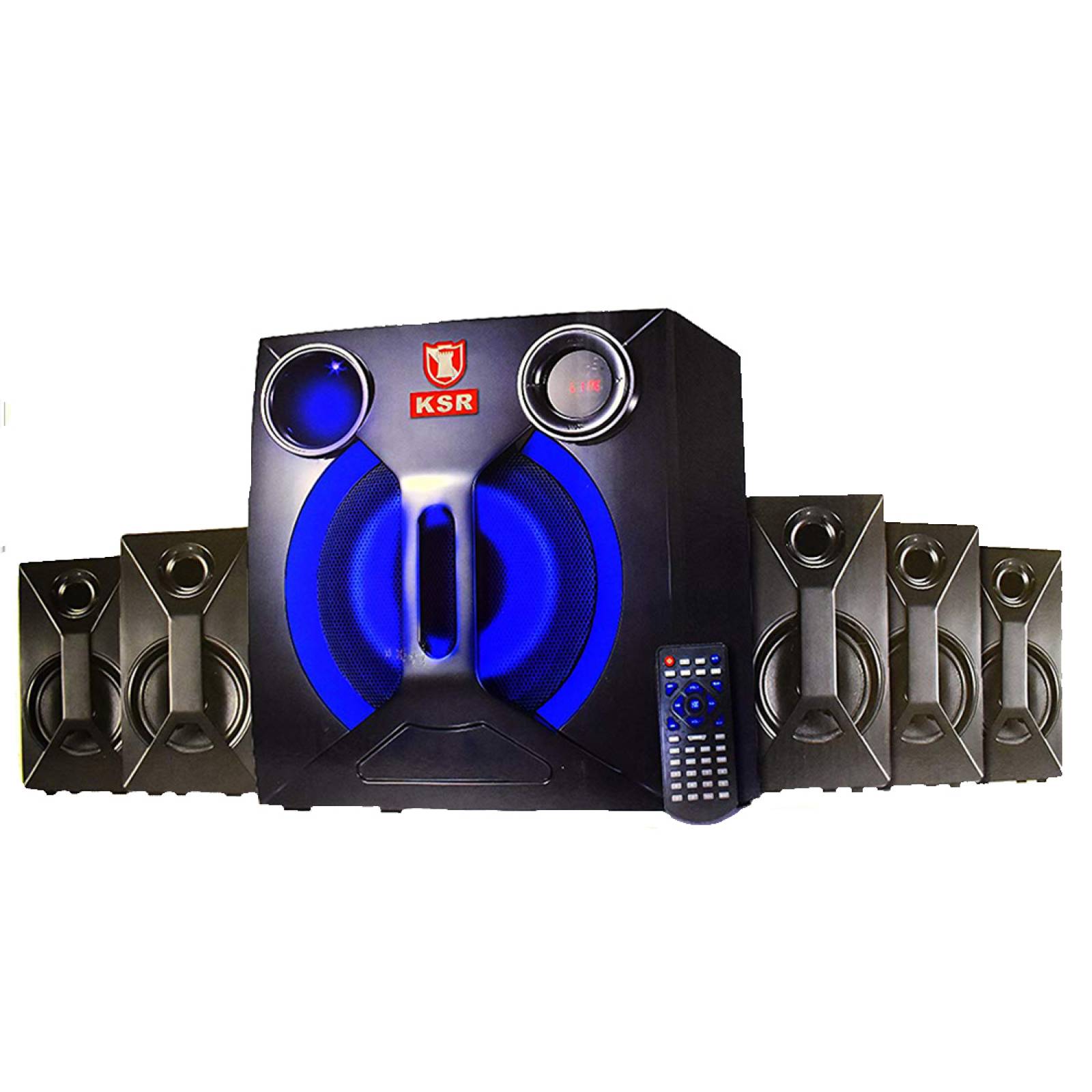 Bocinas Multimedia 5.1 Kaiser Bluetooth Subwoofer 18-9325