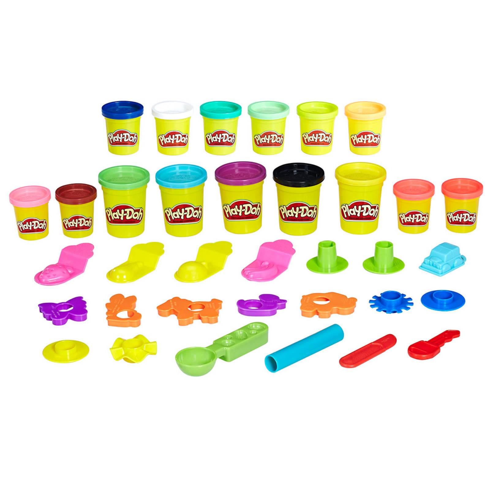 Set De Play-Doh Montaña de Colores 15 Latas Hasbro