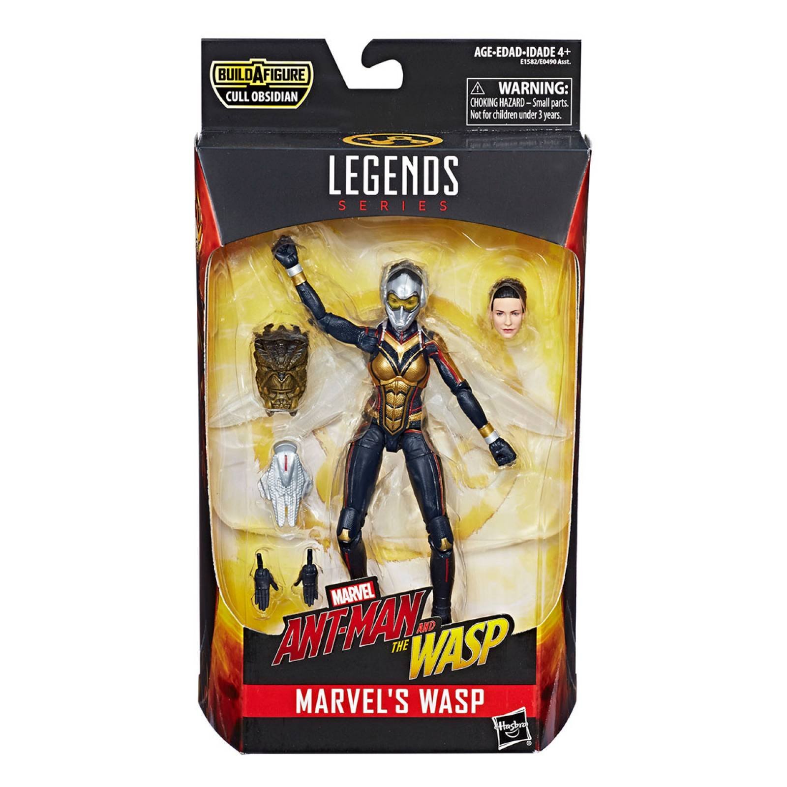 Figura Wasp 6 Pulgadas Ant-Man & The Wasp Marvel Hasbro