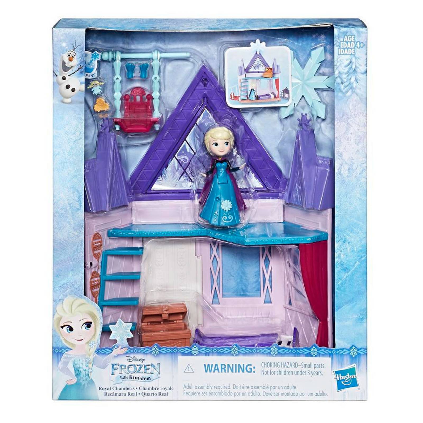 Recámara Real Elsa Frozen Disney Princesas Hasbro