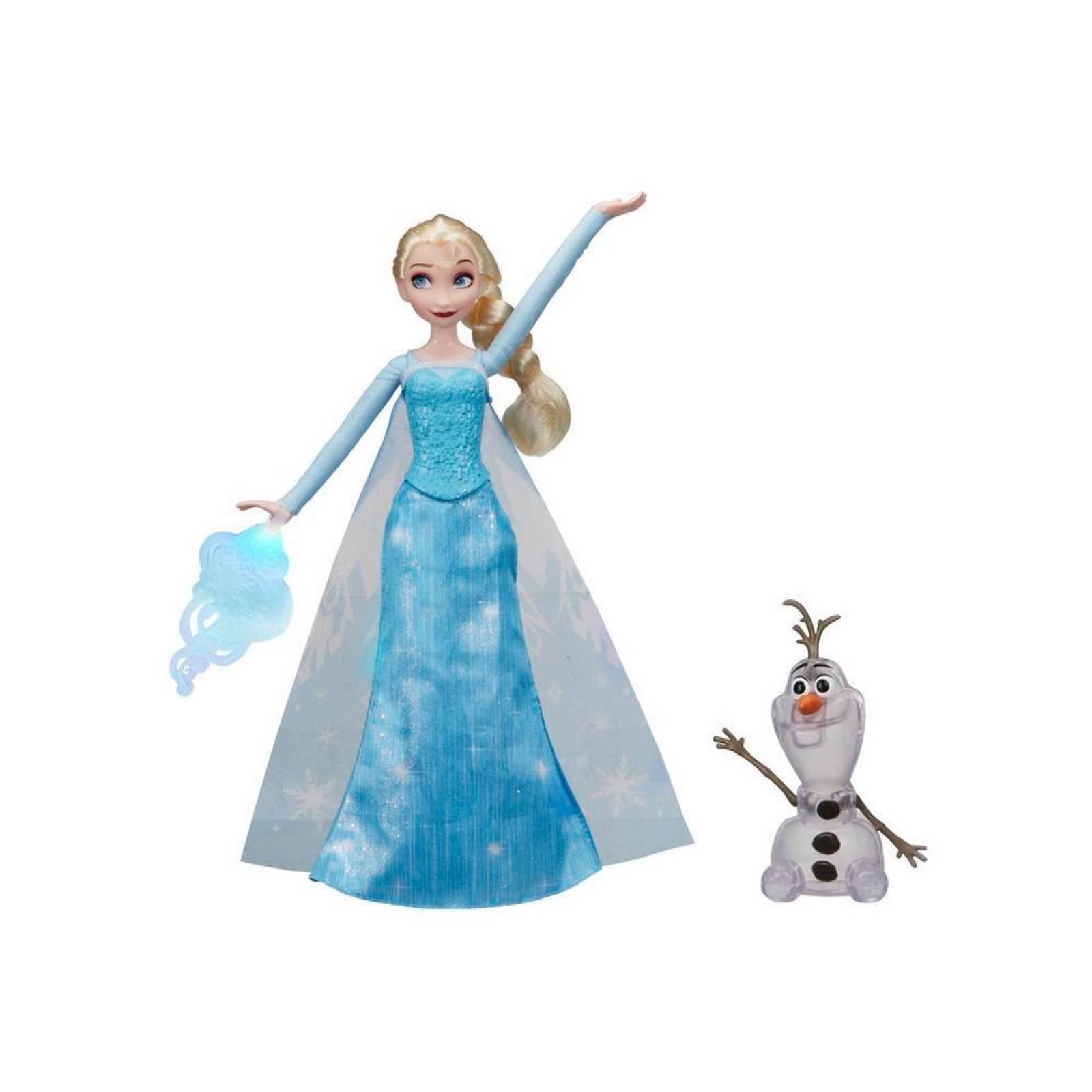 Muñecos Elsa Olaf Frozen Luces Glaciales Disney Hasbro
