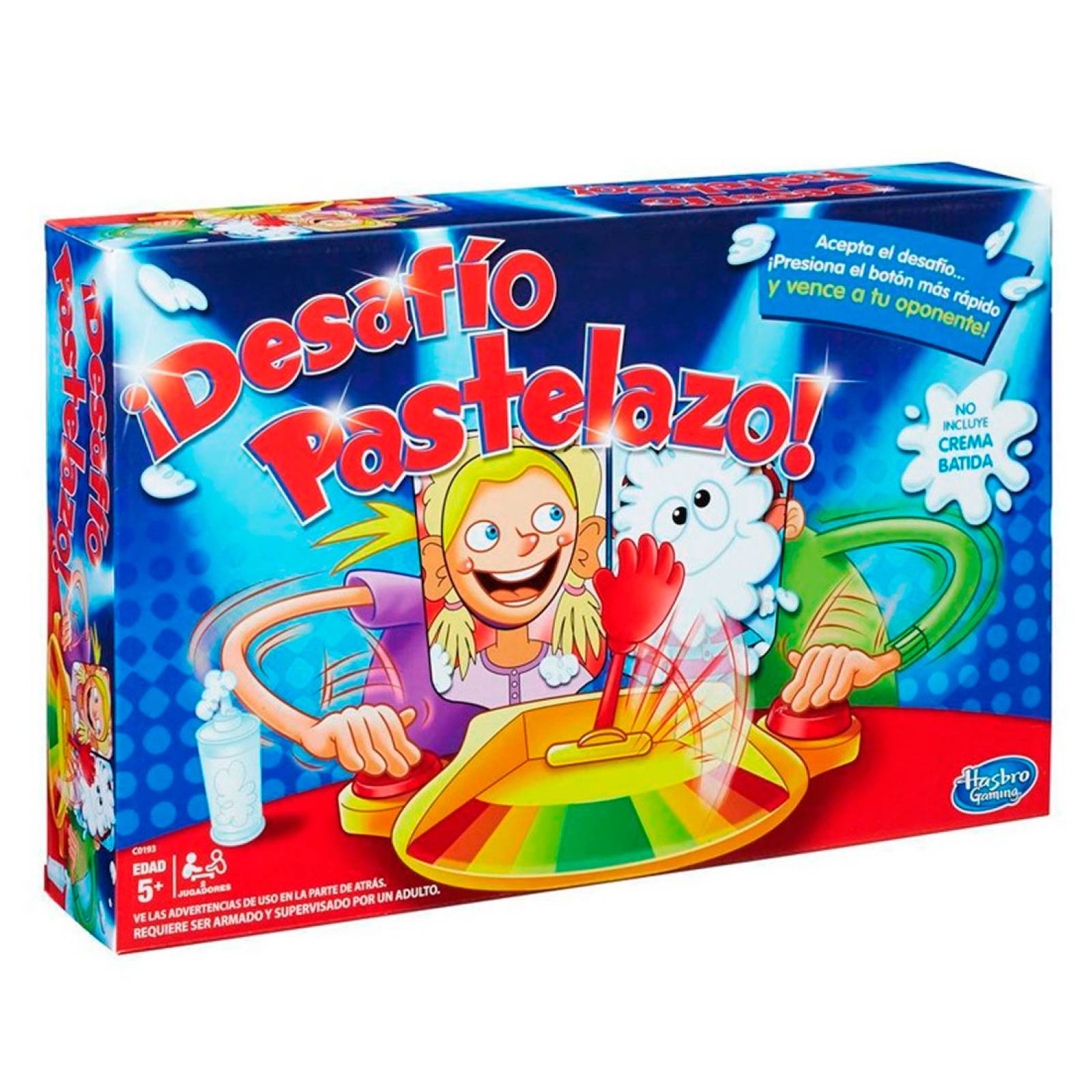 Juego Familiar Pastelazo Versión Desafío Hasbro Gaming