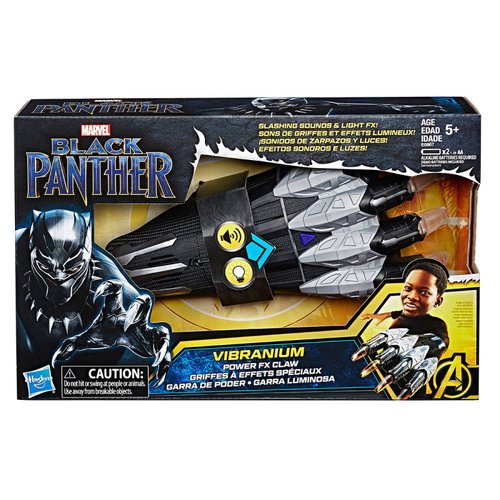 Juguete Marvel Garra De Poder Black Panther Hasbro