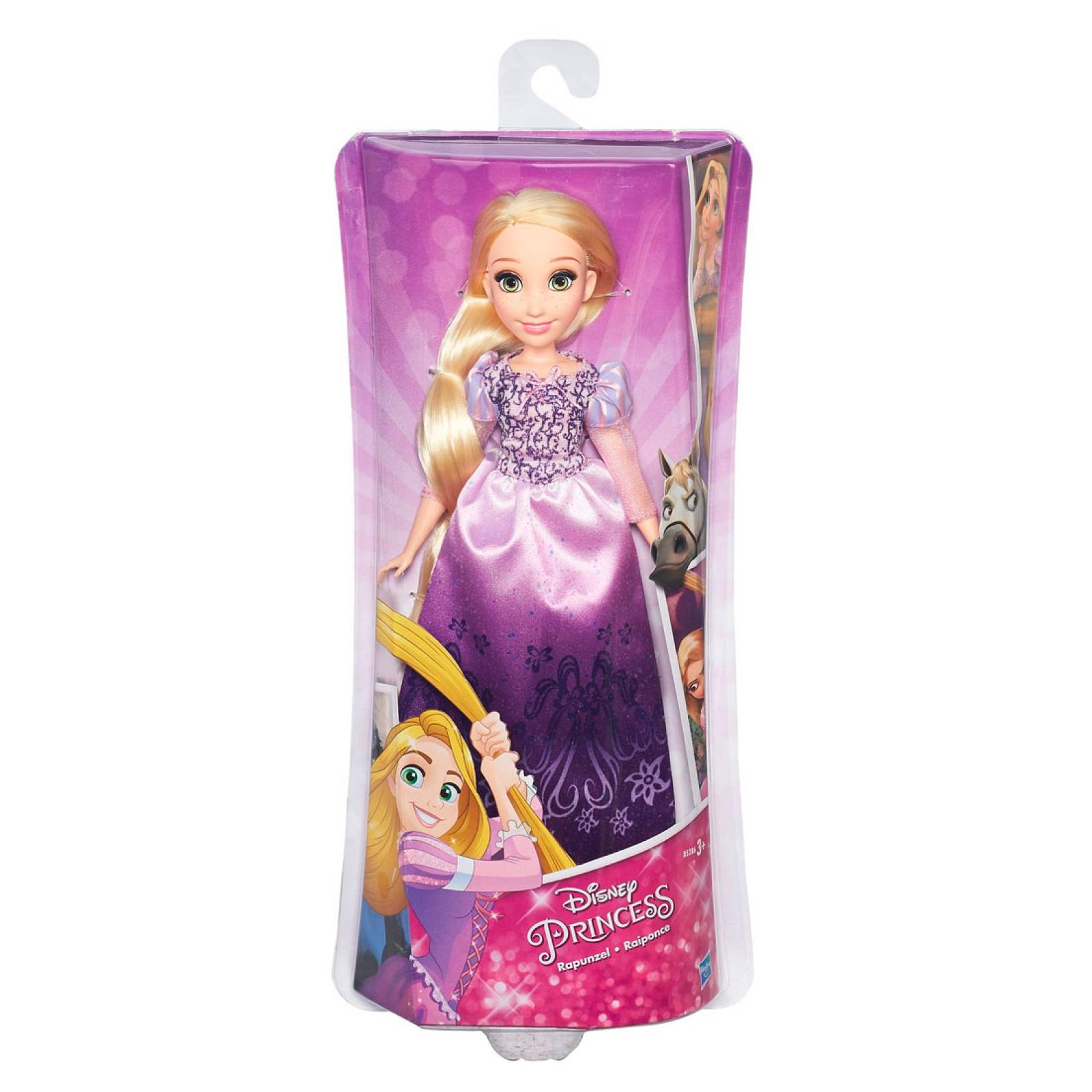 Figura Muñeca Princesa Classic Rapunzel Fashion Hasbro