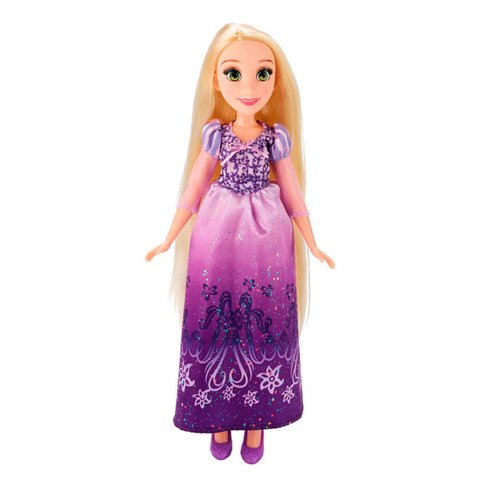 Figura Muñeca Princesa Classic Rapunzel Fashion Hasbro