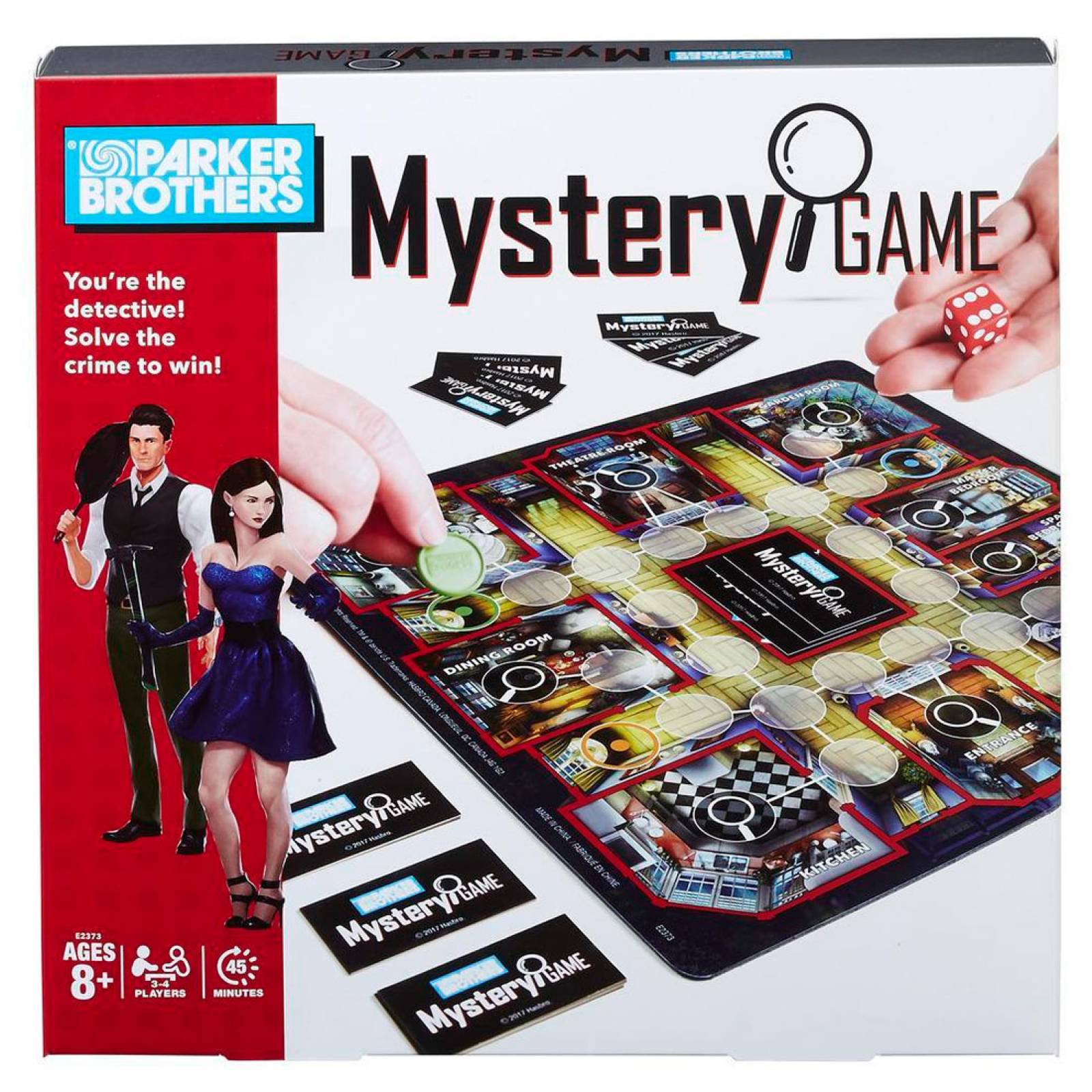 Juego Mesa Parker Brothers Mystery Game Hasbro Gaming