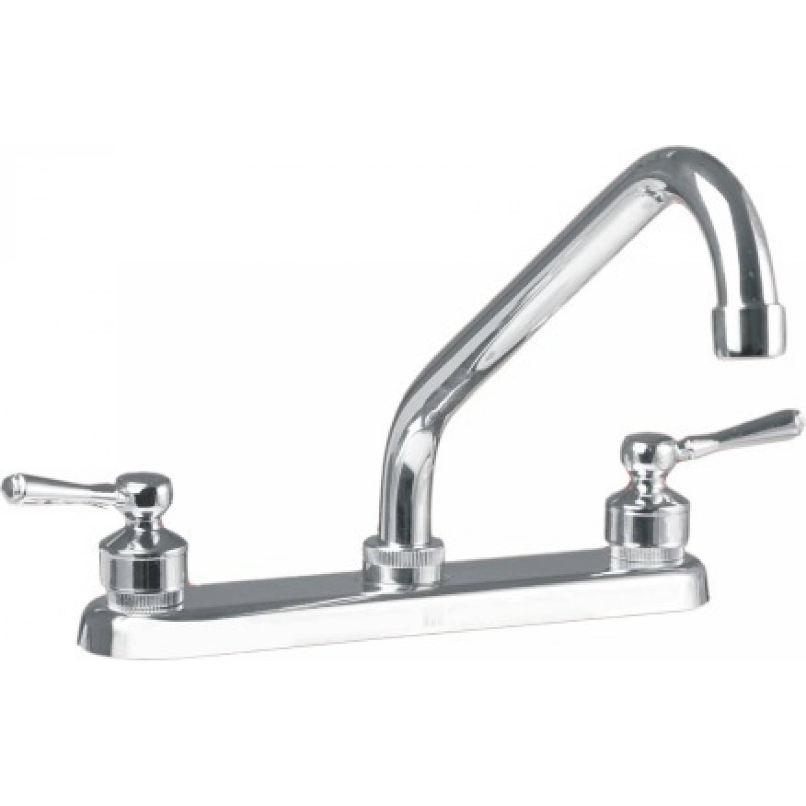 Llave Mezcladora Fregadero 8 Pul Cromo 3464 Ekon Metalflu