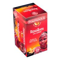 Infusión Té Rooíbos Vainilla Caja Con 20 Sobres Pompadour