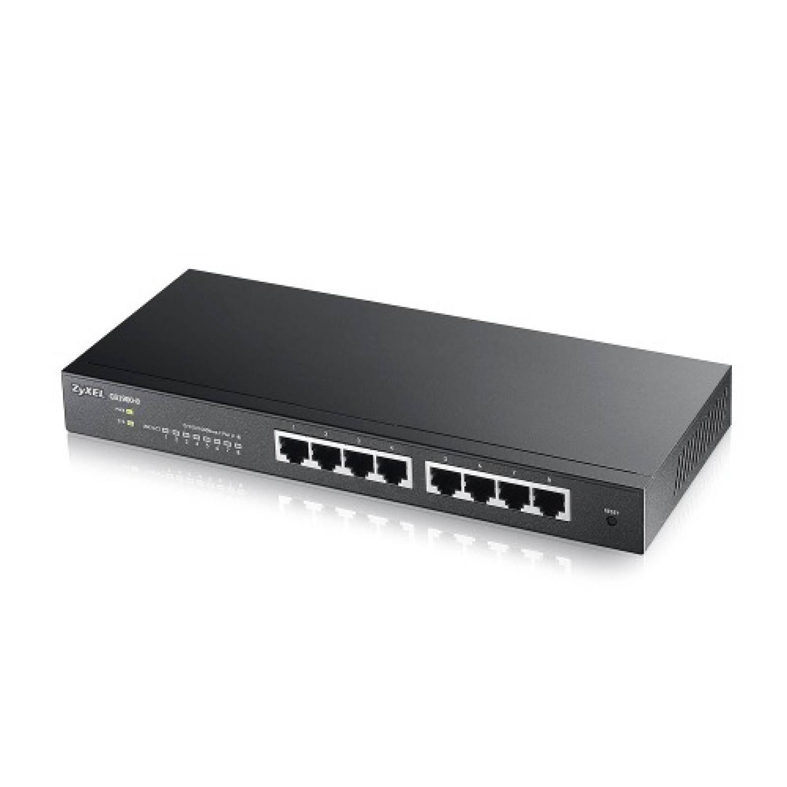 Switch Ethernet 8 Puertos GbE Smart Managed GS1900-8 Zyxel