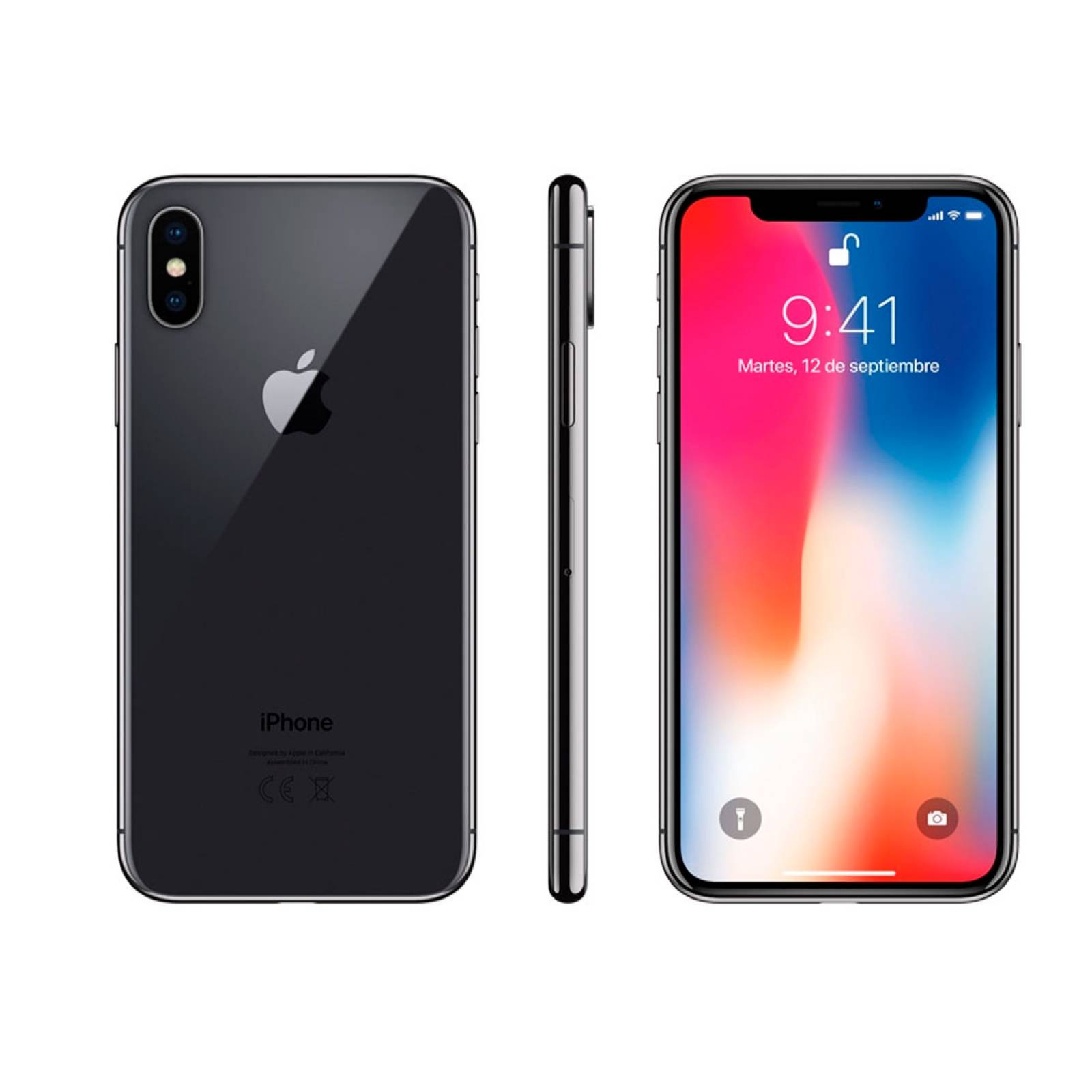 Celular Iphone X 256 GB Reacondicionado Por Apple 12 Mpx