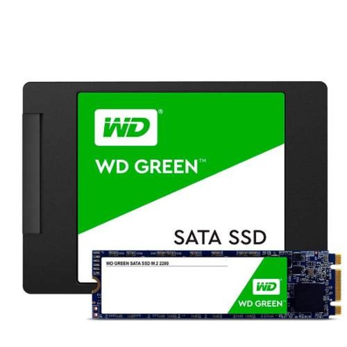 Disco Duro Solido WDS120G2G0A Color Verde 120 GB WD