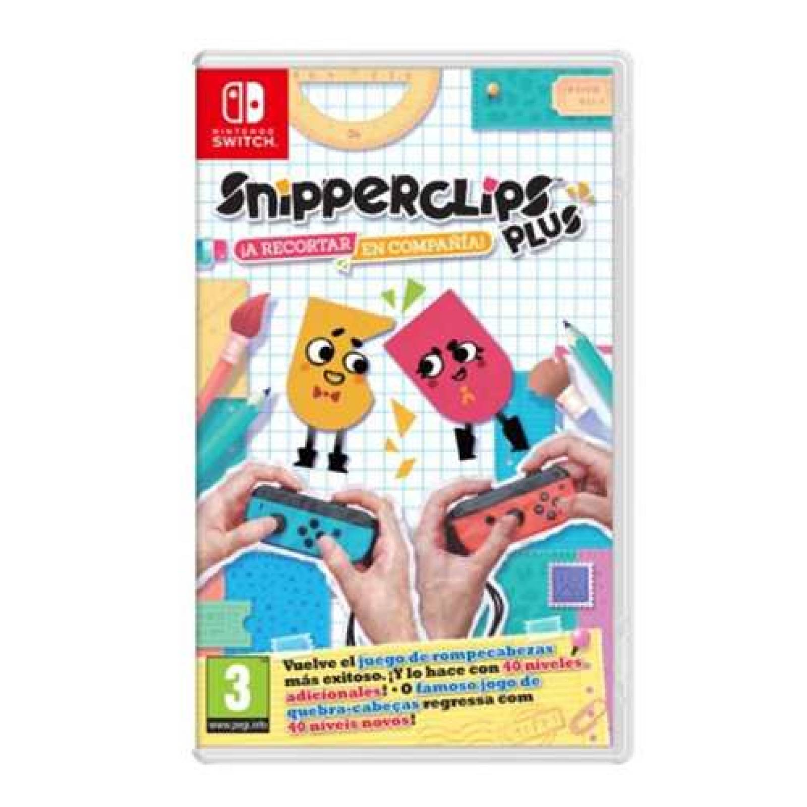 Videojuego Snipperclips Nintendo Switch
