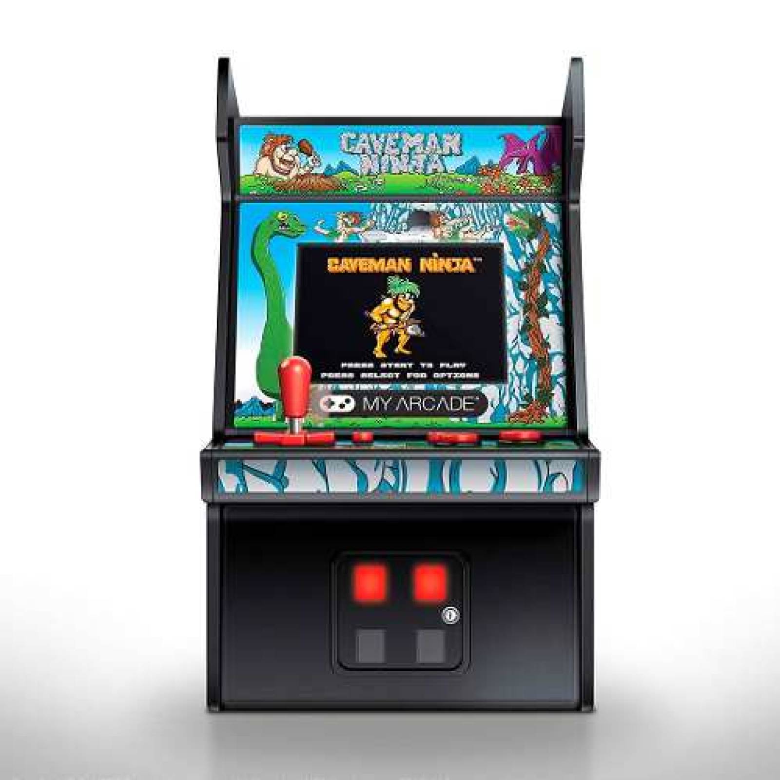 Maquinita 6 Pulg Micro Player My Arcade Retro Caveman Ninja