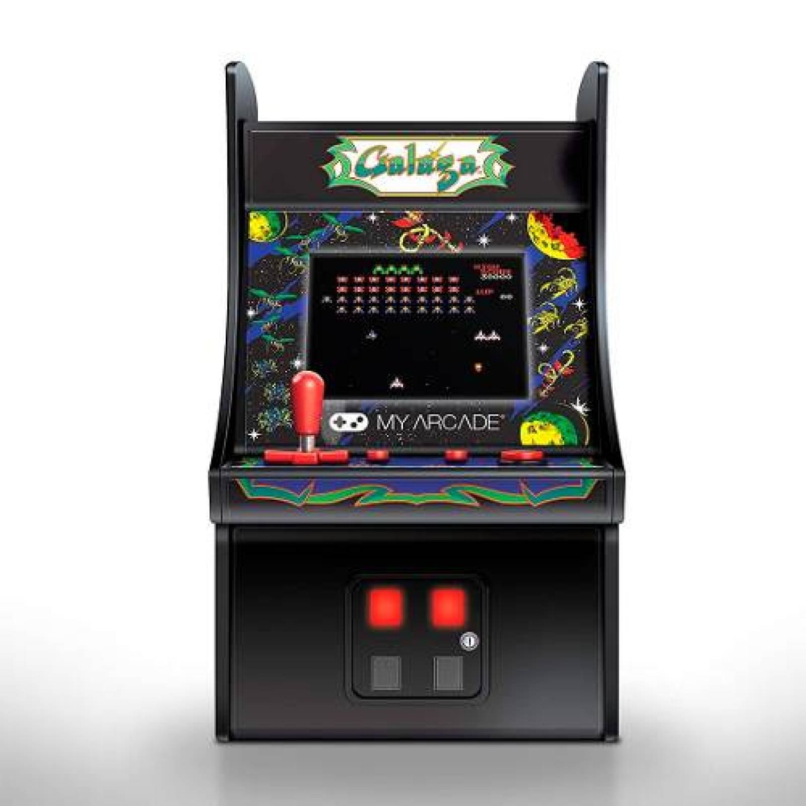 Maquinita 6 Pulg Micro Player My Arcade Retro Galaga