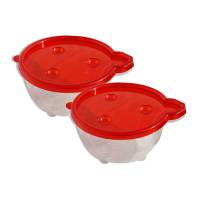 Pack 2 Salsera Con Tapa Plástico Cocina Torosqui Assorted