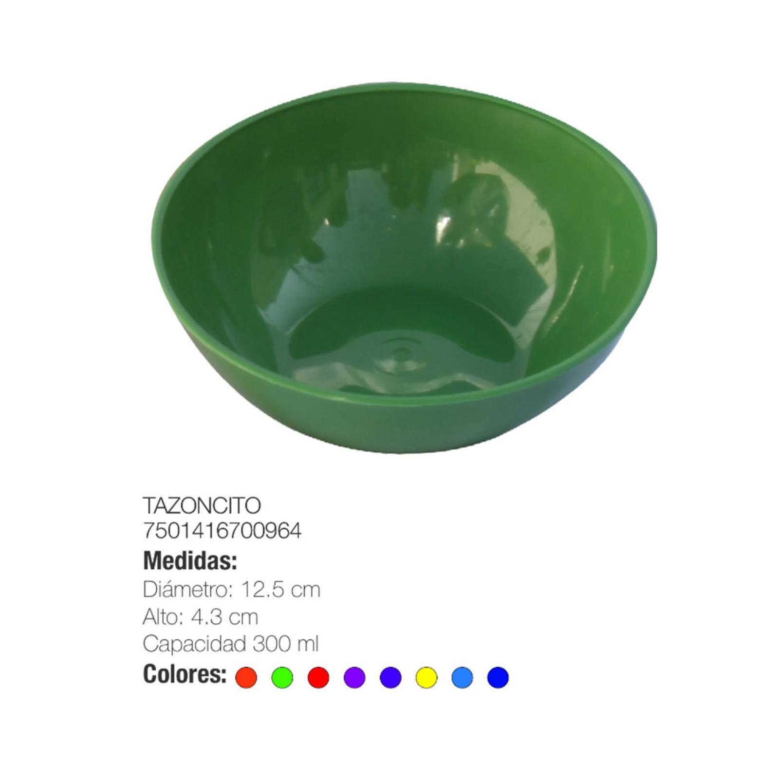 Tazoncito Sopero Plástico Hogar Torosqui Assorted