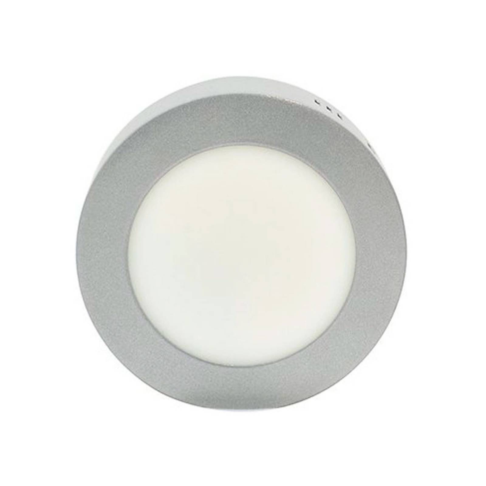 Tapa Luminario Led Redondo Sobreponer Blanco Ad-5458 6W Adir