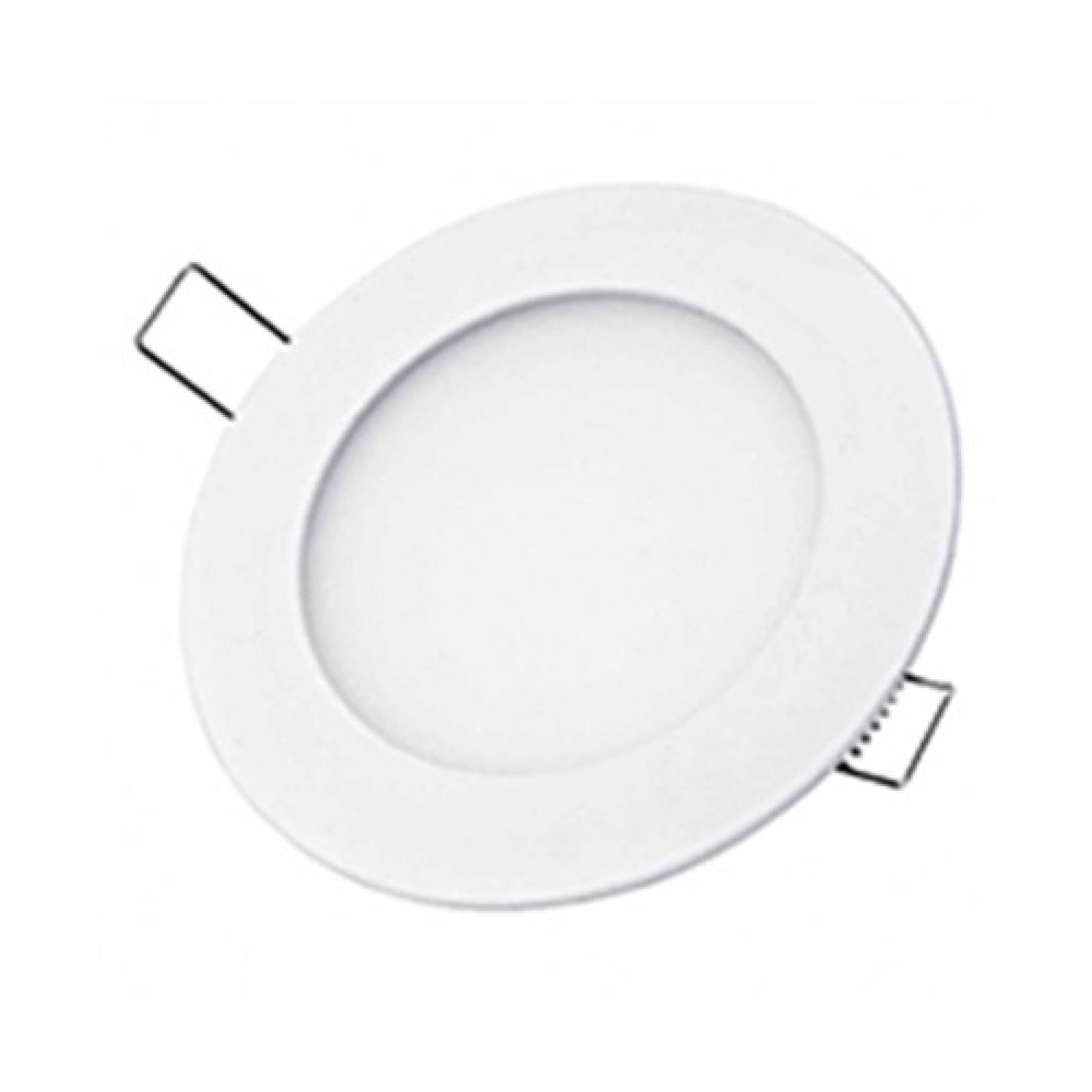 Tapa Empotrado Plafón Redondo Blanco Ad-6180 9W Adir