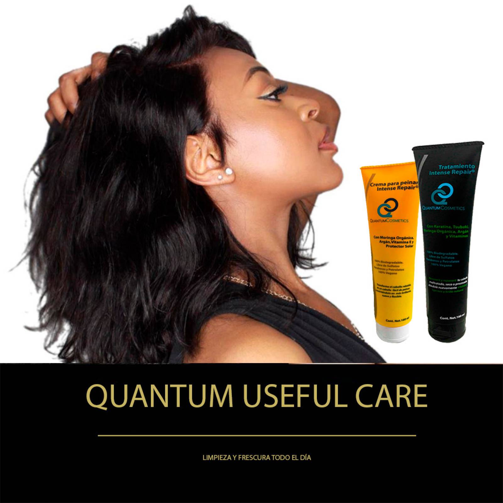 Kit Tratamiento Cabello Crema 2pz Quantum Cosmetics