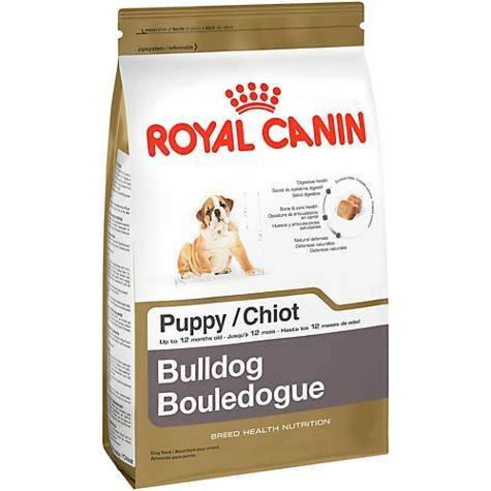 Croqueta Alimento Perro Cachorro Bulldog 13.6kg Royal Canin