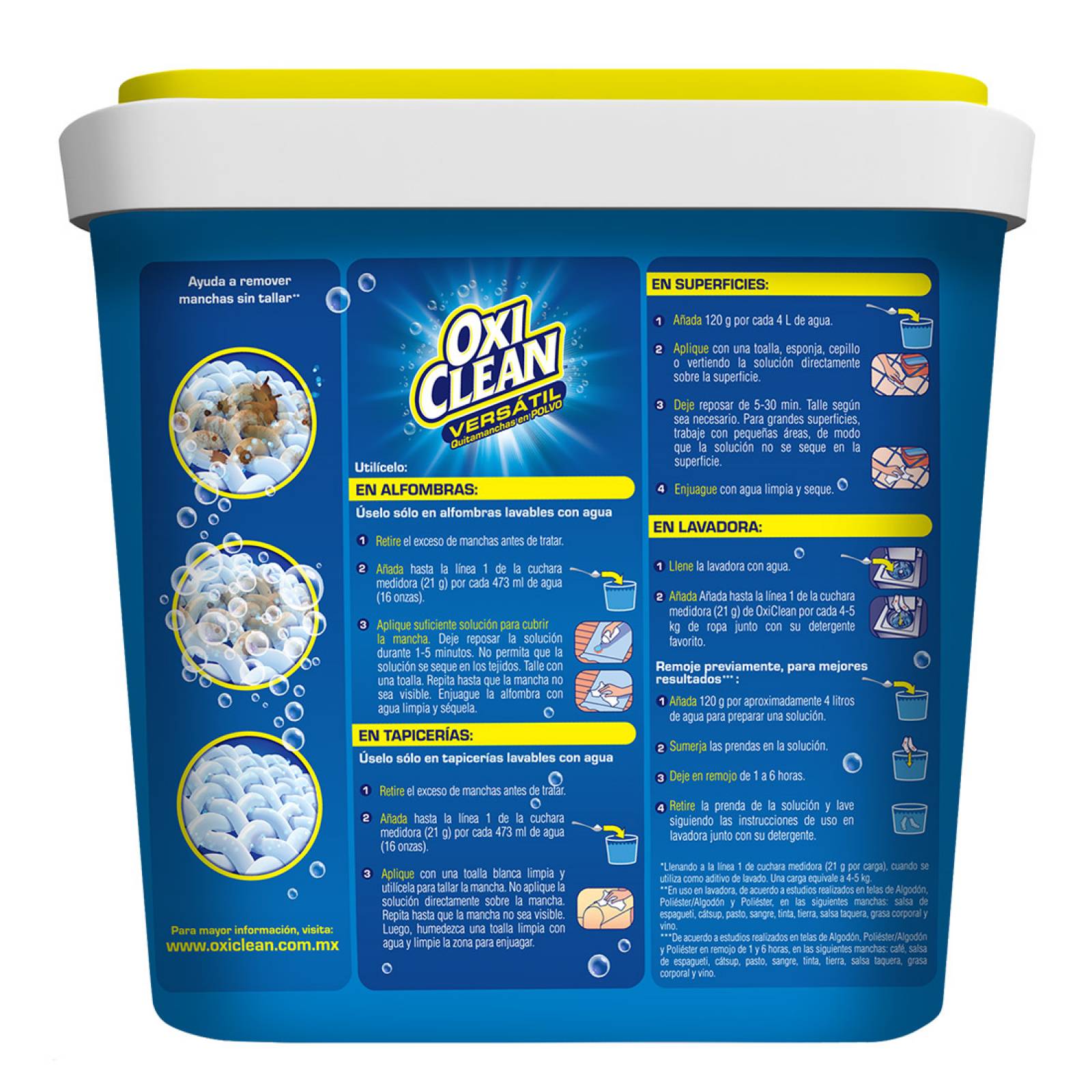 Quitamanchas Sin Cloro En Polvo 2.27kg Oxiclean