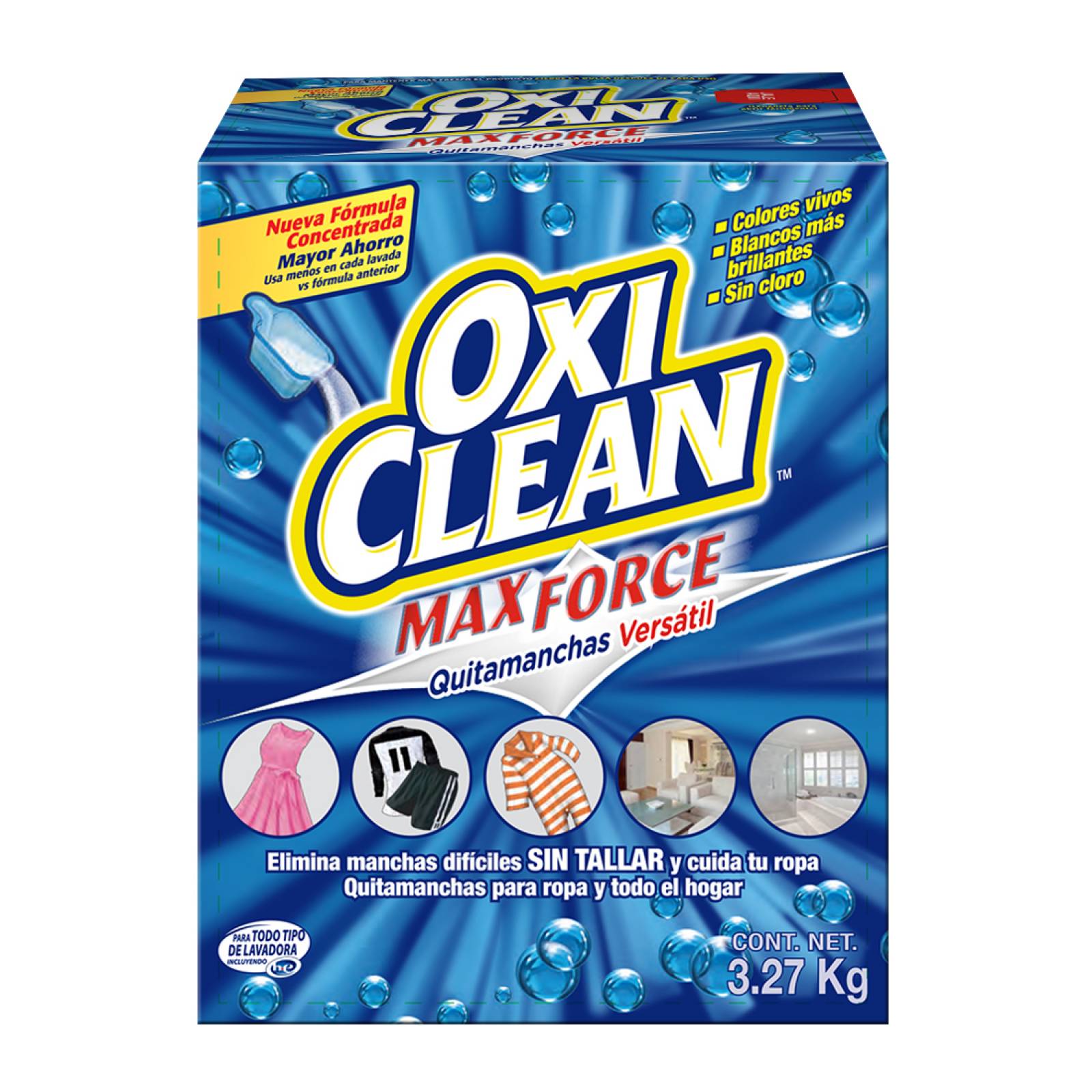 Quitamanchas Sin Cloro En Polvo 3.27kg Oxiclean