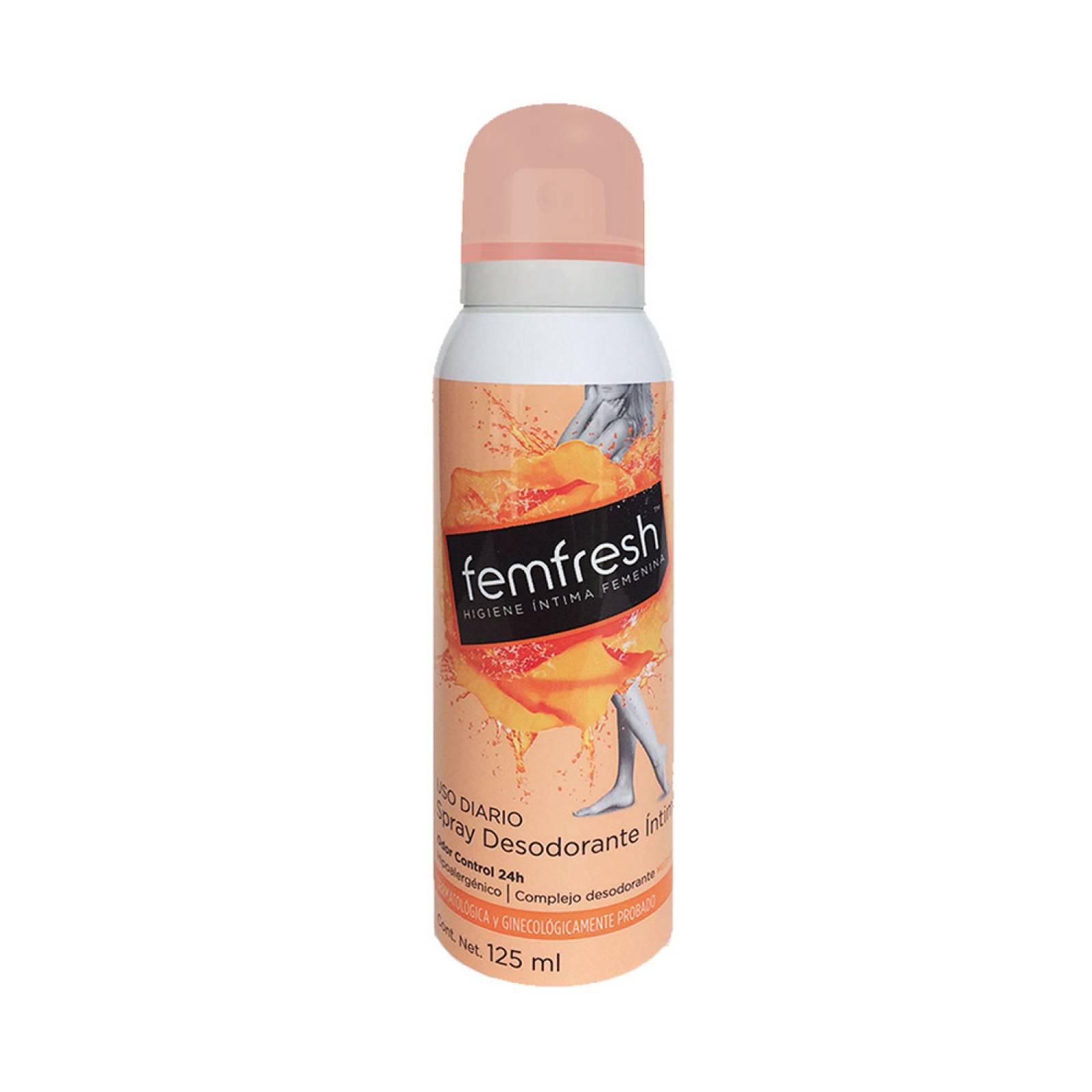 Higiene Íntima Femenina Spray Desodorante 125 ml Femfresh
