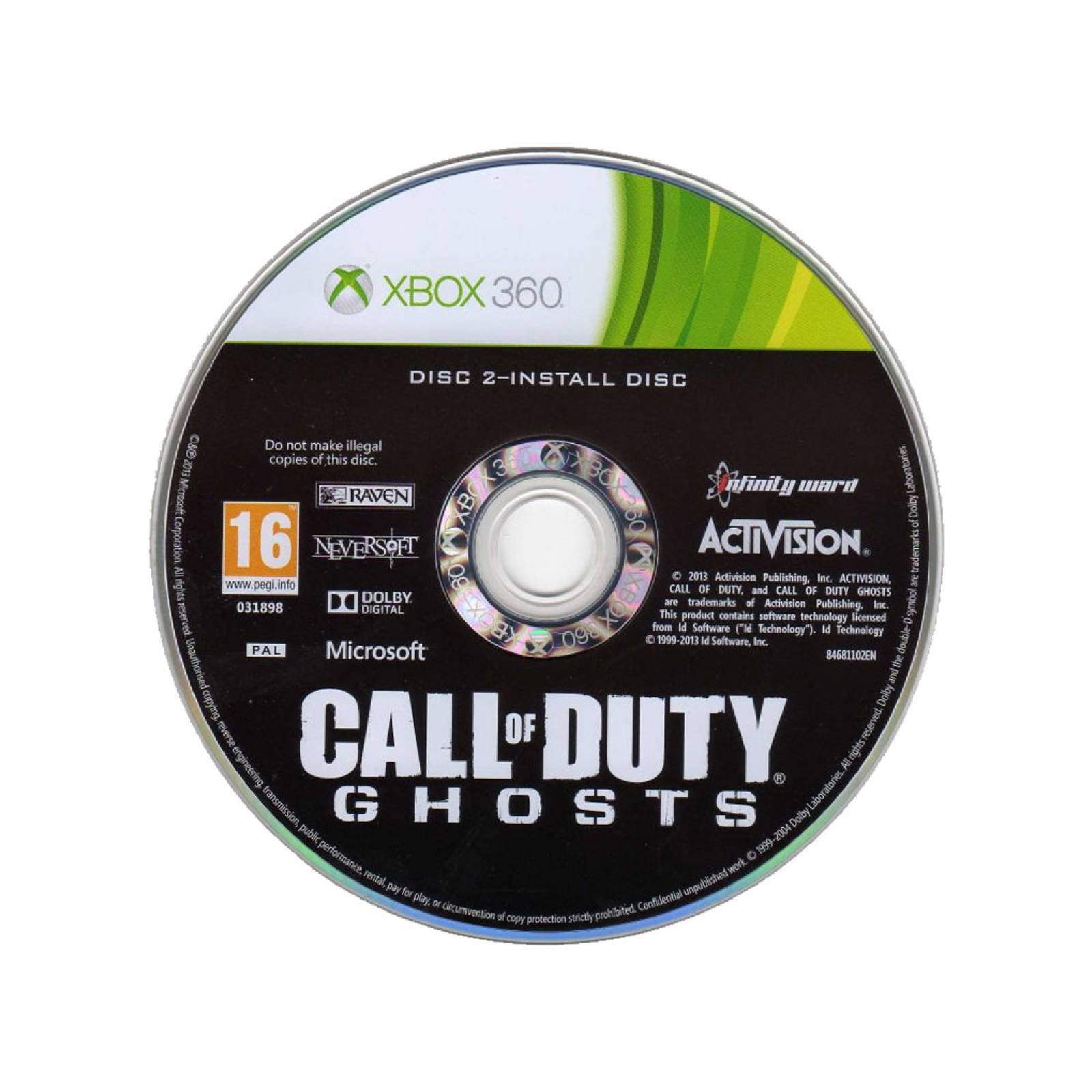 Juego Call of Duty Ghost Xbox 360 Ibushak Gaming