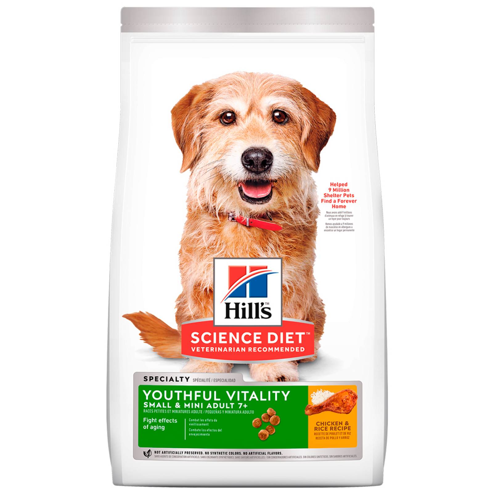 Alimento Perro Croquetas Raza pequeña Adulto 1.5 Kg Hills