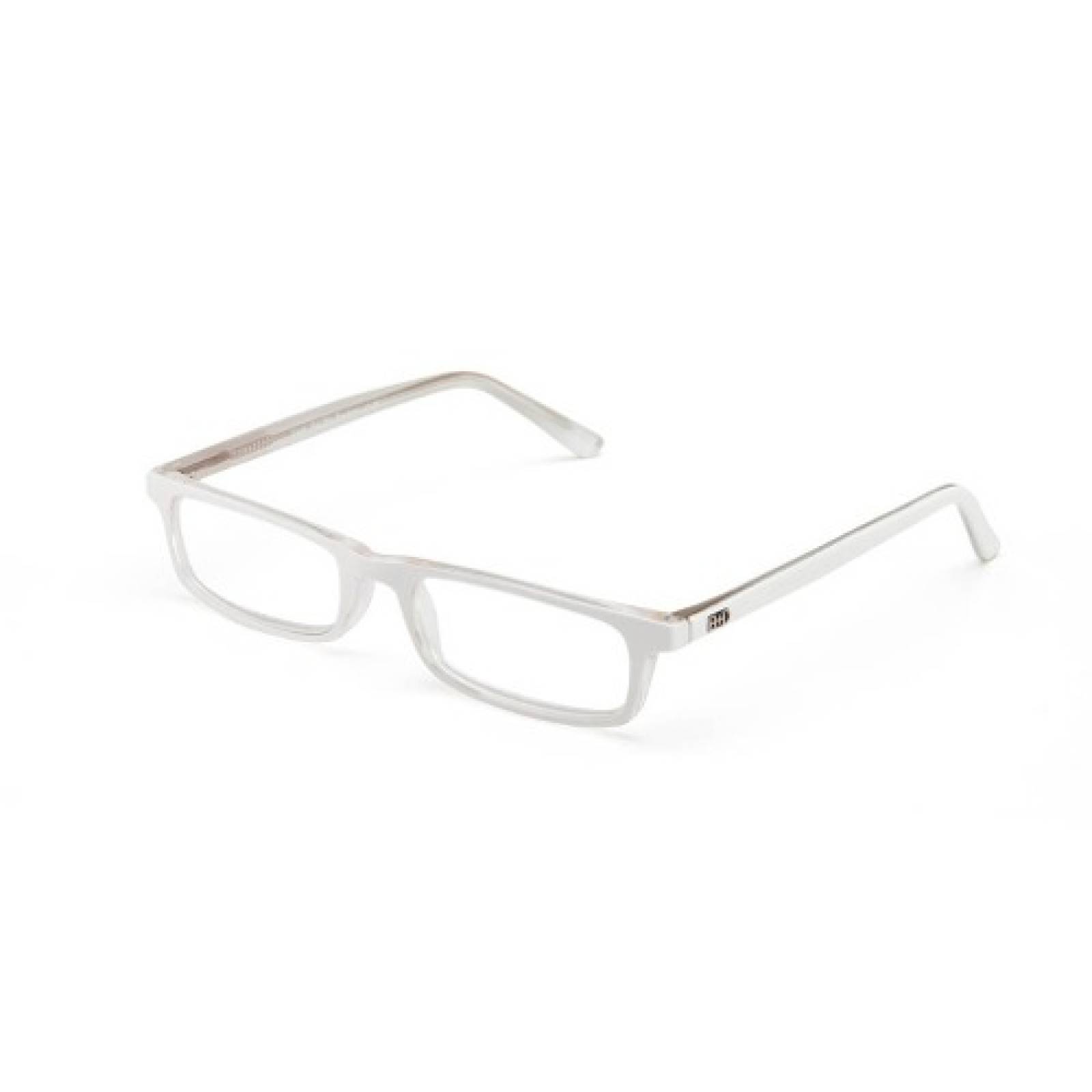 Lentes Gafas Lectura Optica B+D Clark Reader Blanco +2.50