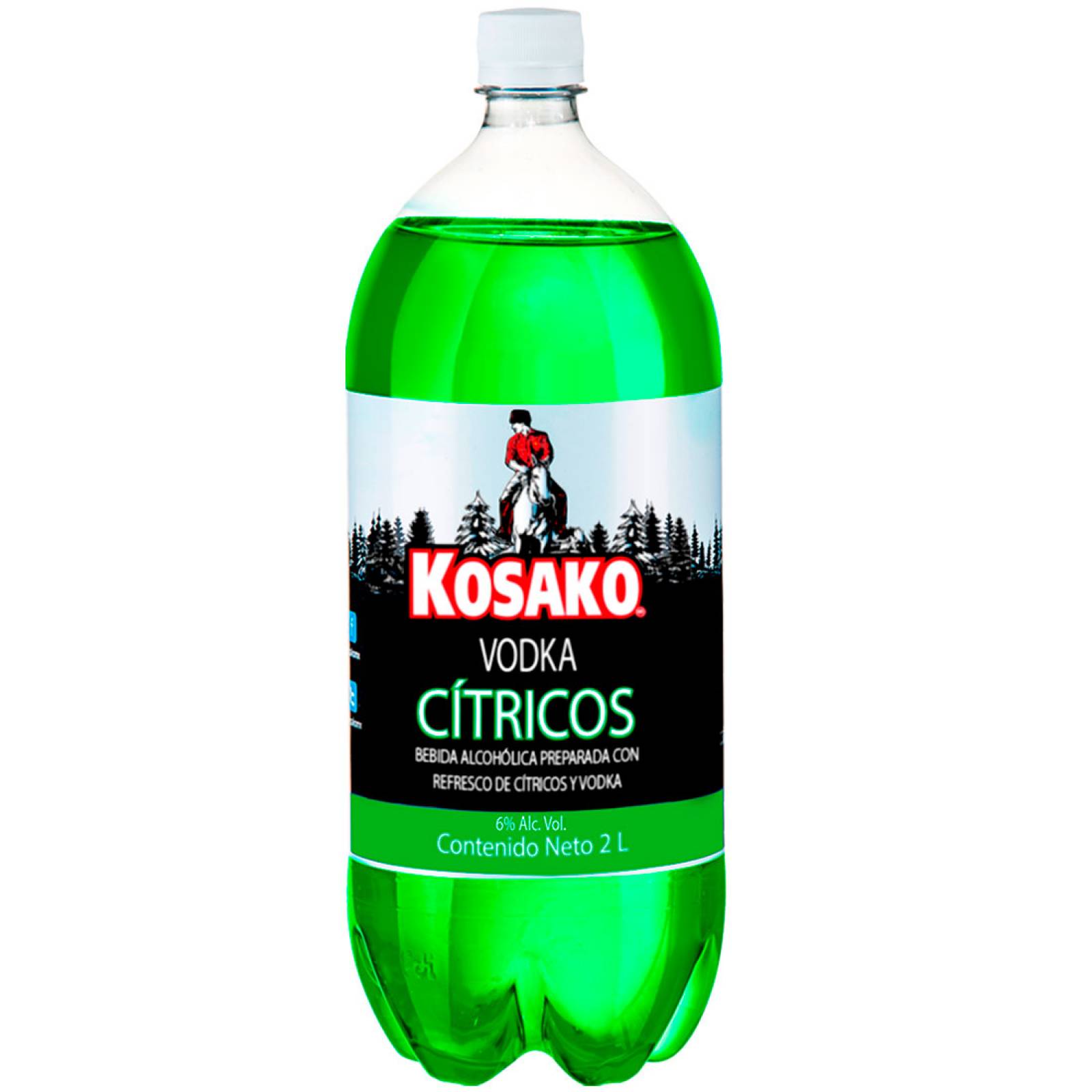 Bebida Vodka Cítricos 2 lts Kosako