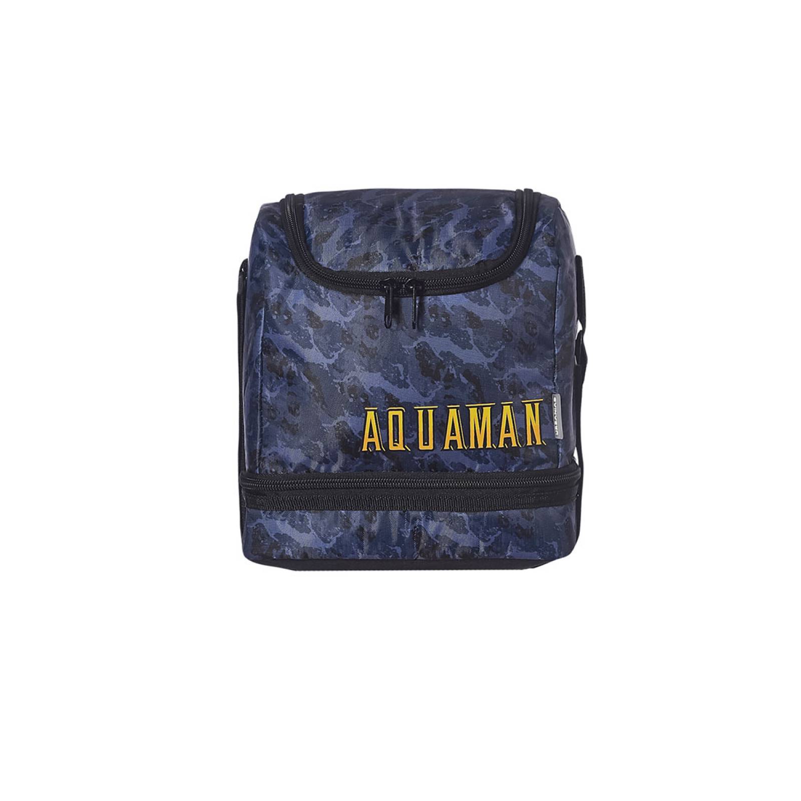 Lonchera Escolar Amplia Infantil Aquaman AF80110LB Urbania