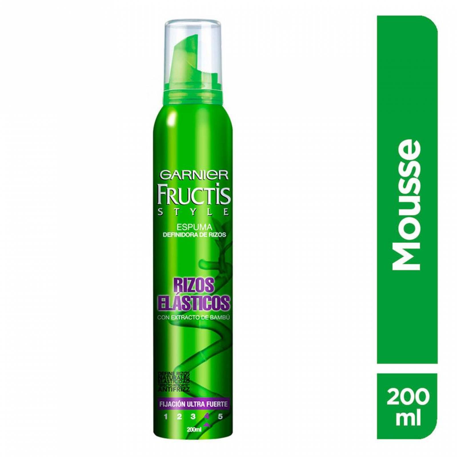 Fijador Style Mousse Hidra Rizos Bamboo Fructis Garnier