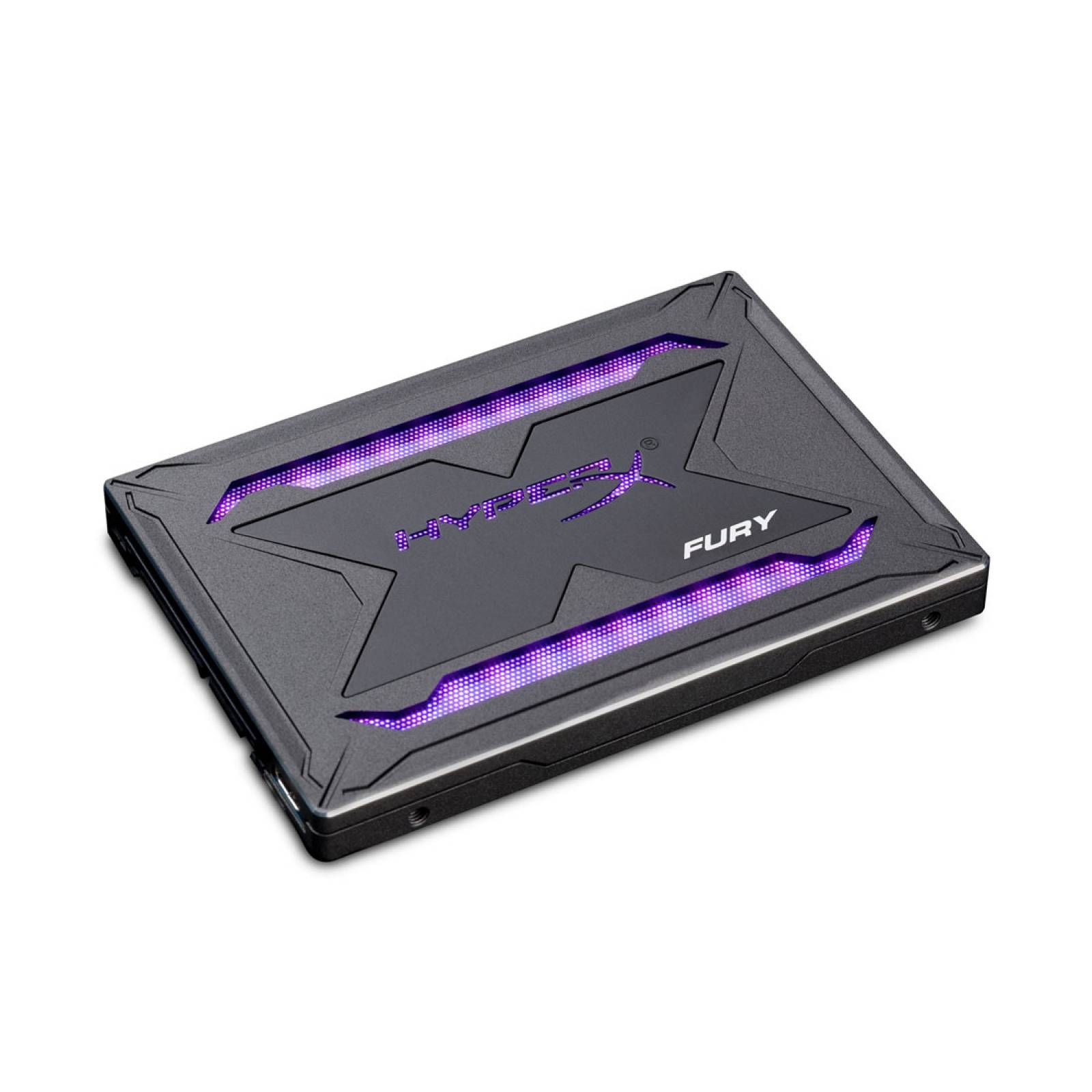 Disco Duro SSD Fury RGB 480 GB SATA 3 2.5 Pulg Negro HyperX