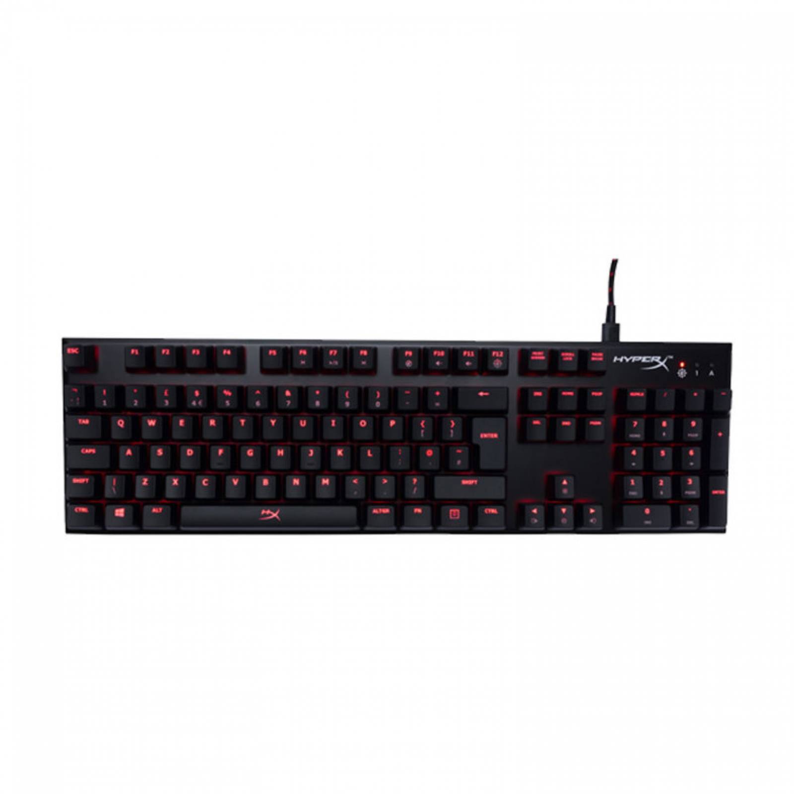 Teclado Mecánico Gaming TGB Led Alloy FPS Silver HyperX
