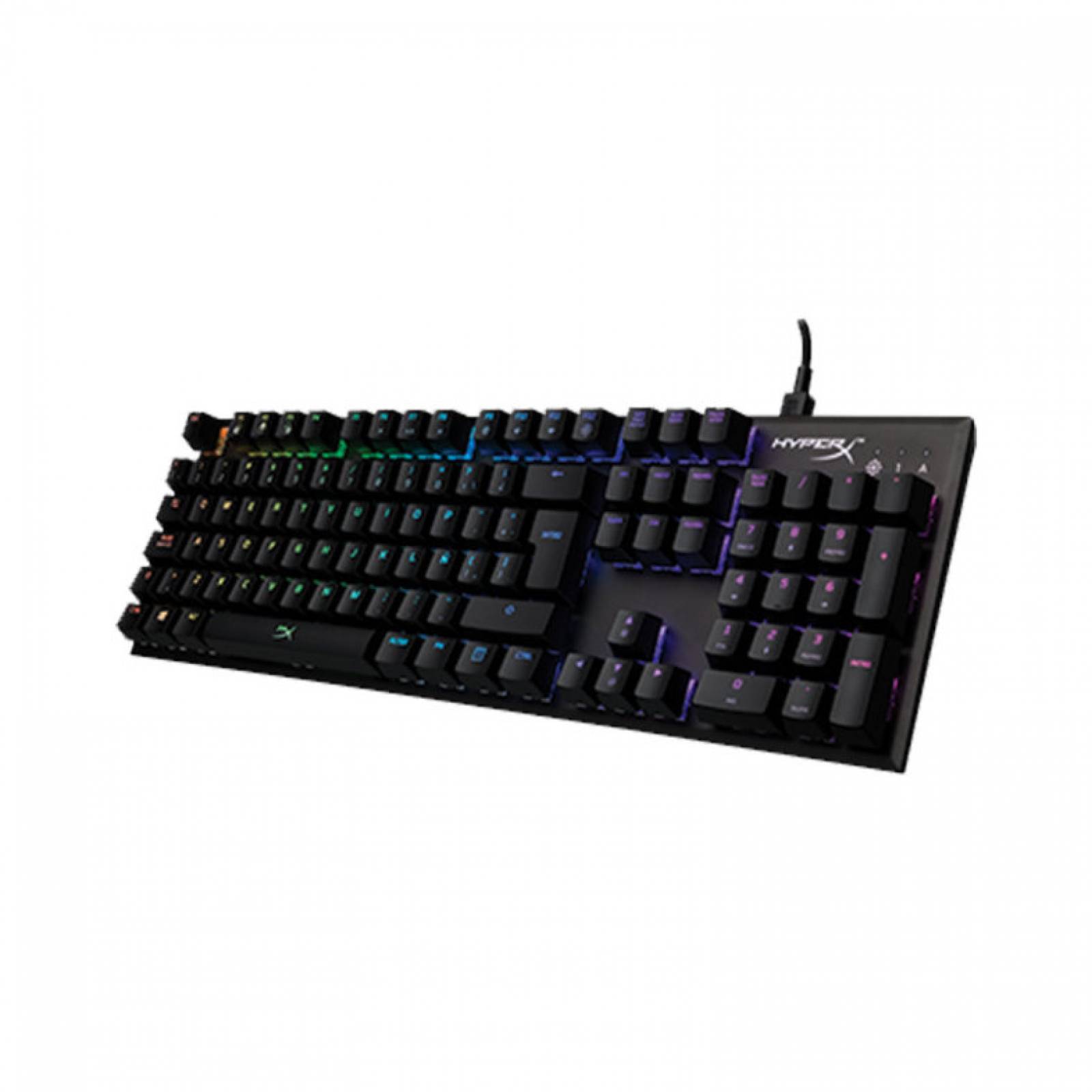 Teclado Mecánico Gaming TGB Led Alloy FPS Silver HyperX